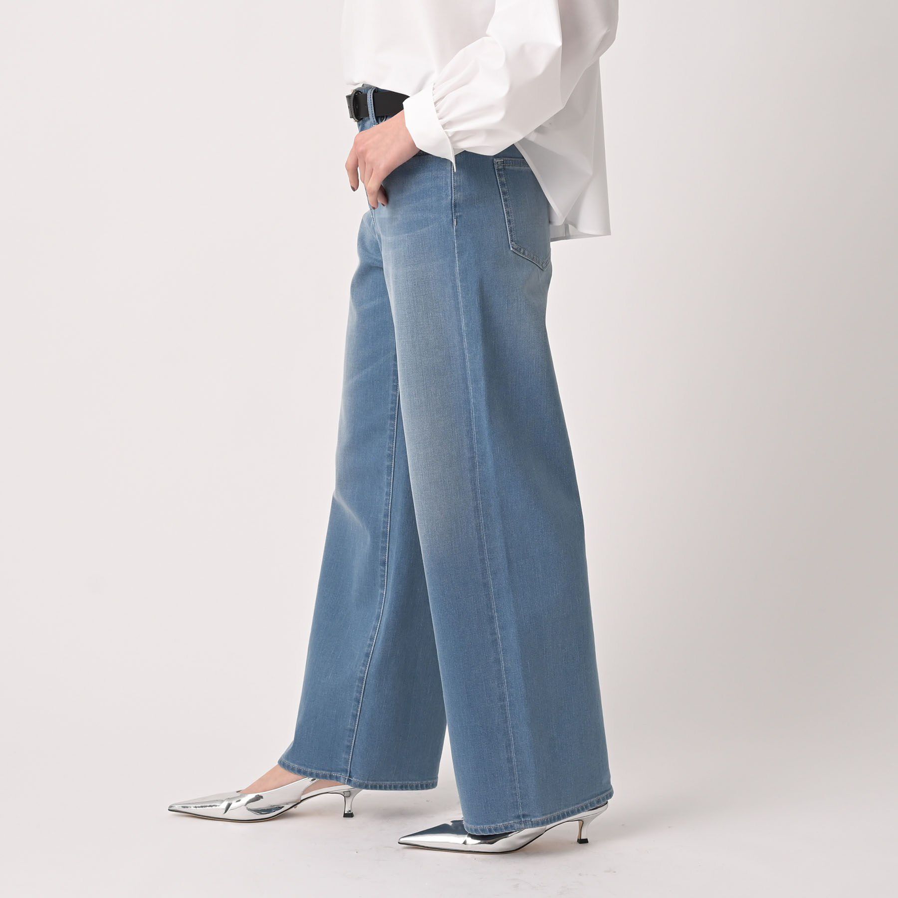 UNTITLED「【古畑星夏さん着用/人気デニム】MAKE&times;DENIM WIDE」|デニム|