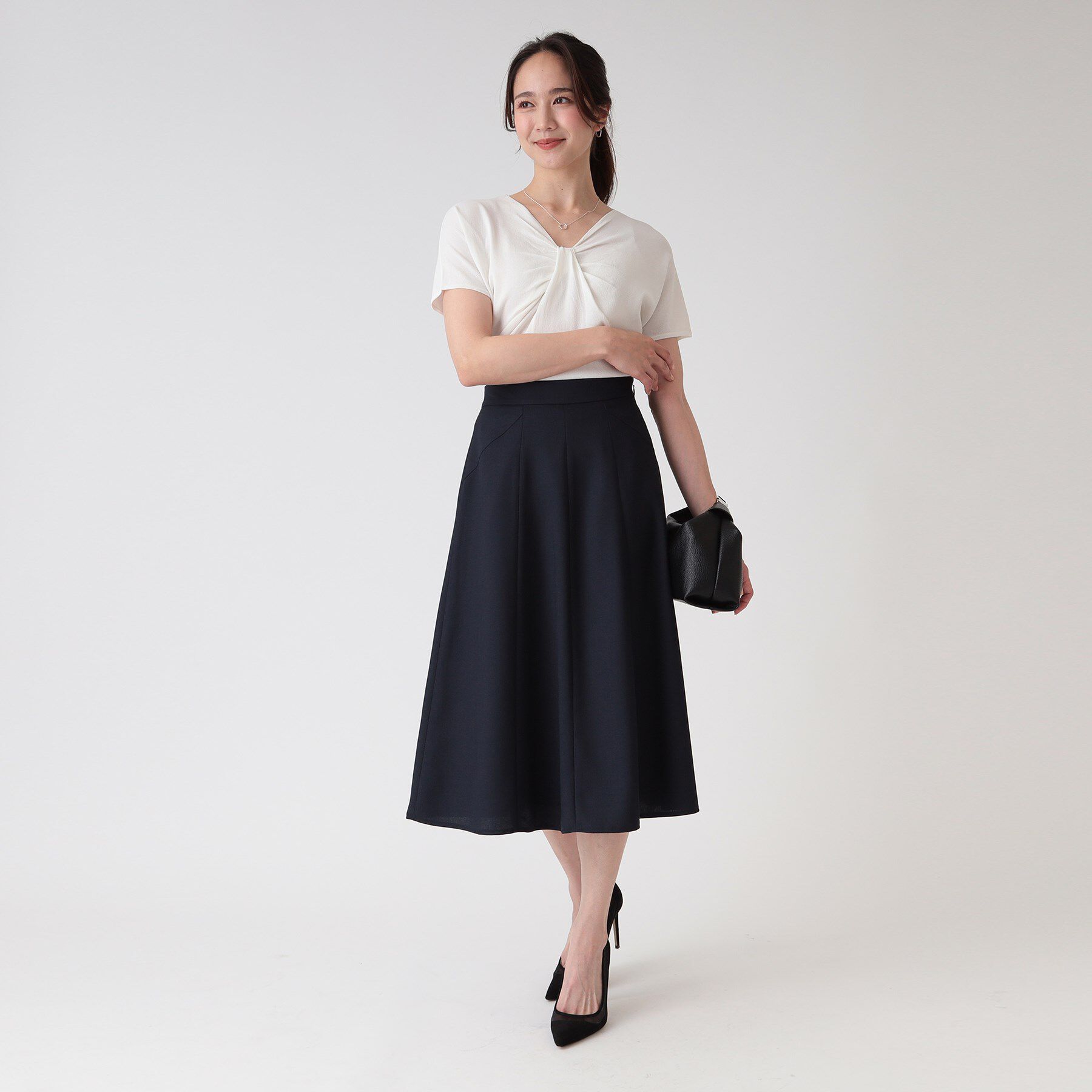 COUP DE CHANCE「【洗える／日本製】フレアスカート」|スカート|