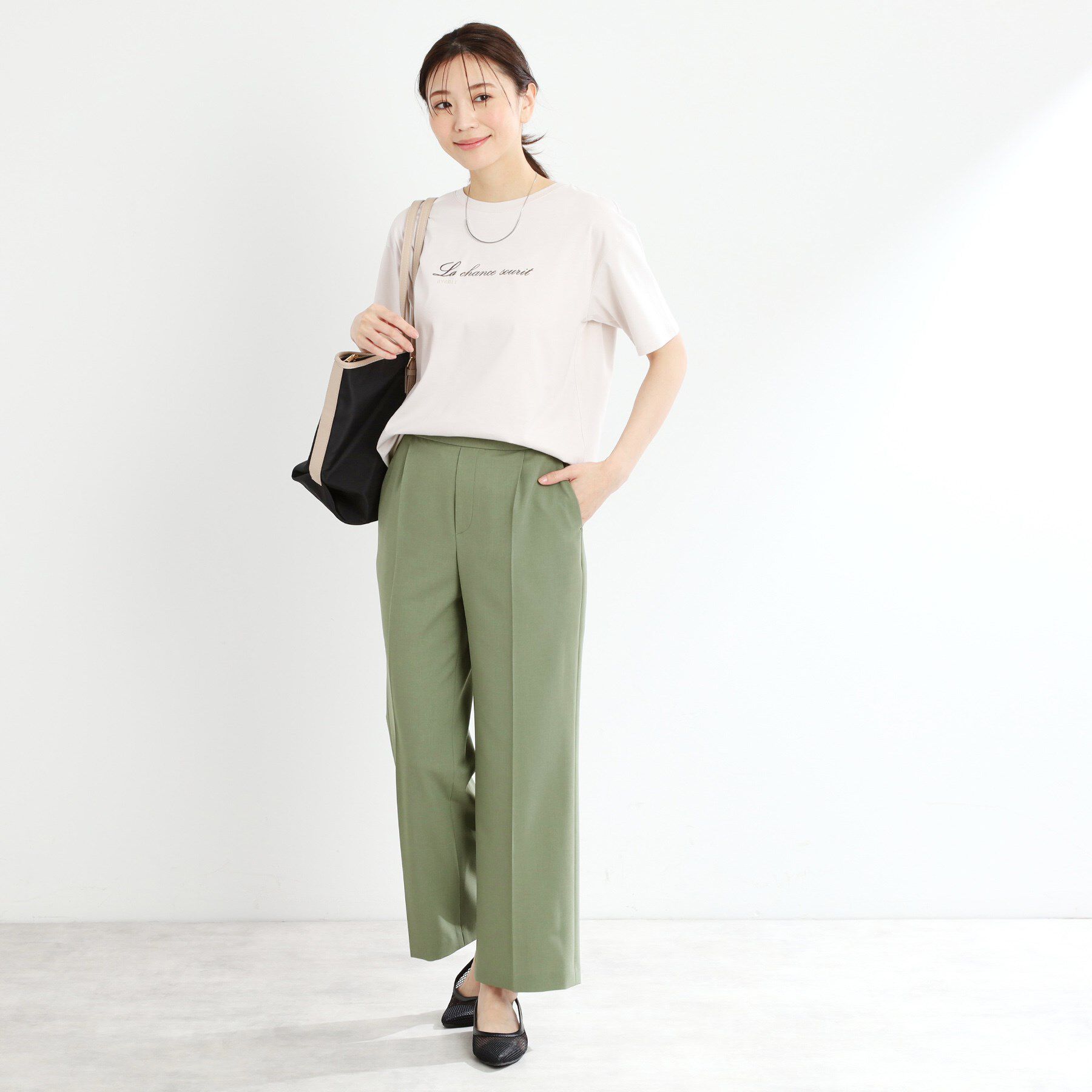 Reflect「【マシンウォッシュ可／セットアップ可能】ストレートシルエットパンツ」|その他|