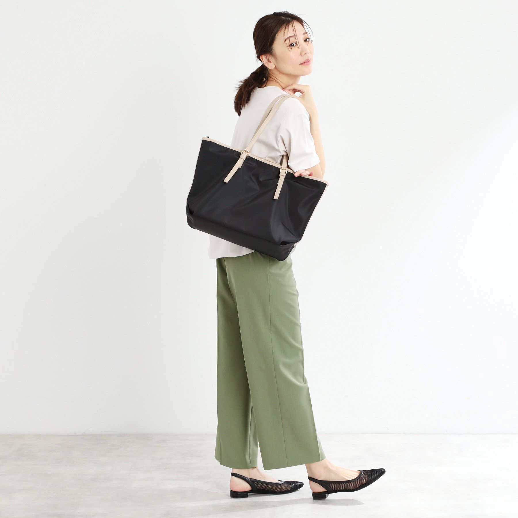 Reflect「【マシンウォッシュ可／セットアップ可能】ストレートシルエットパンツ」|その他|