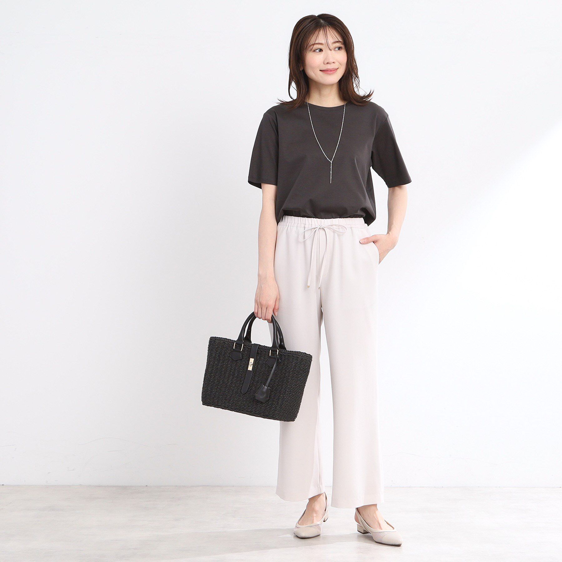 Reflect「【夏SALE／UVカット／接触冷感／マシンウォッシュ可能】ベーシックジャージTシャツ」|Tシャツ・カットソー|