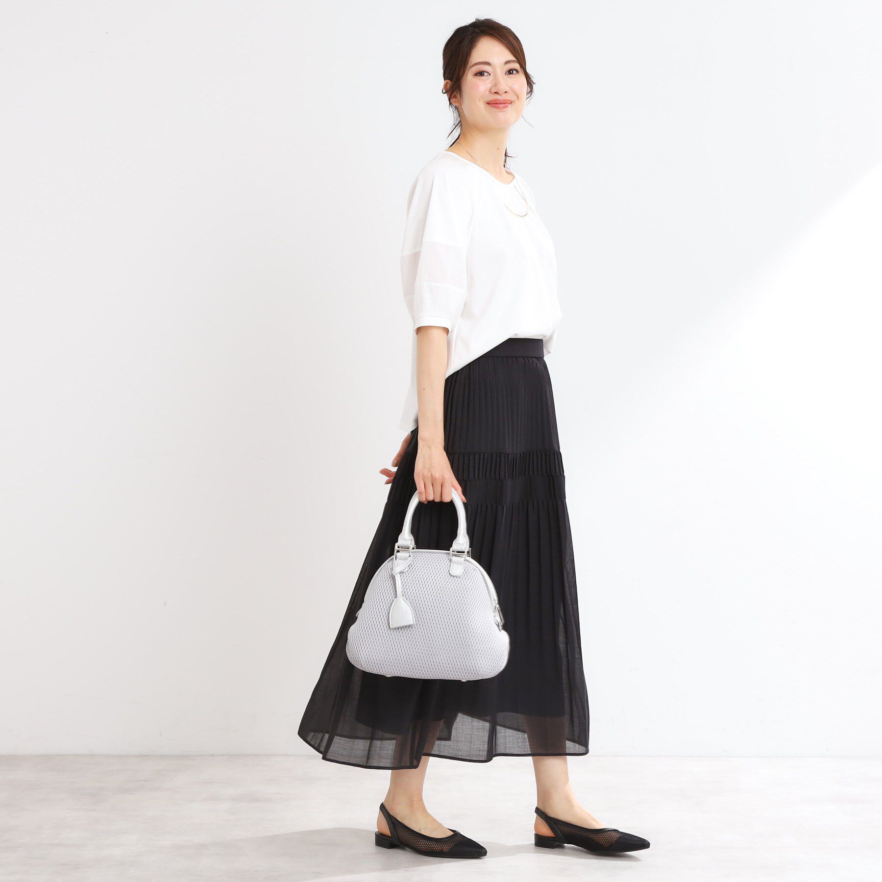 Reflect「【マシンウォッシュ可】キレイめラグランスリーブジャージ」|Tシャツ・カットソー|