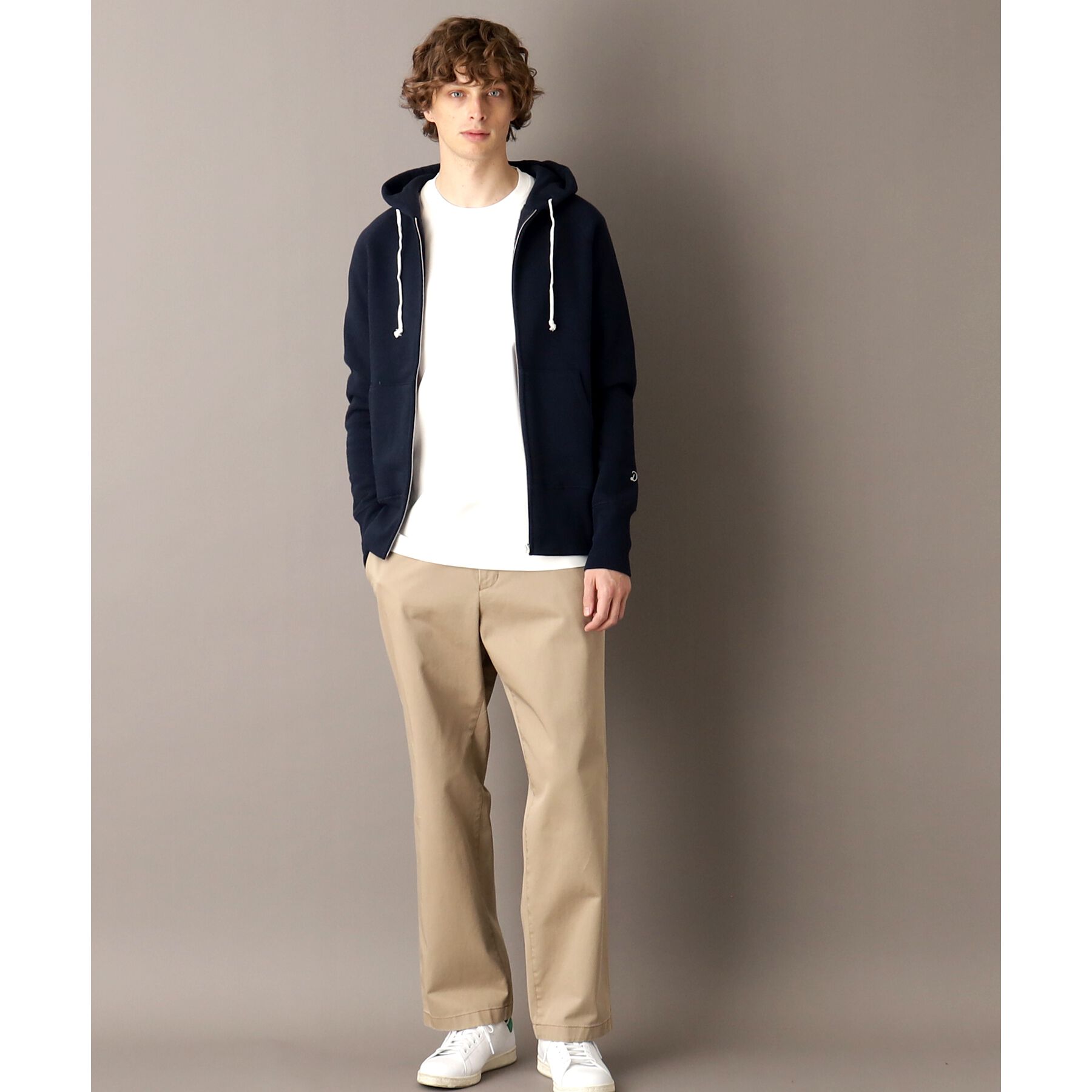 DRESSTERIOR「【ベストセラー】デキシー吊裏毛ジップアップパーカ」|パーカー|