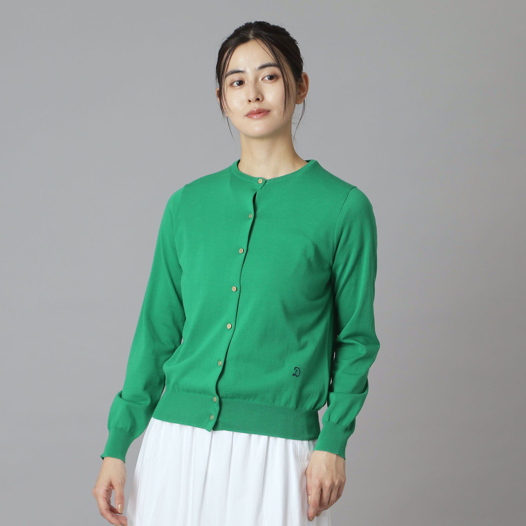 DRESSTERIOR「【ウォッシャブル】コットンシルク カーディガン」|カーディガン|