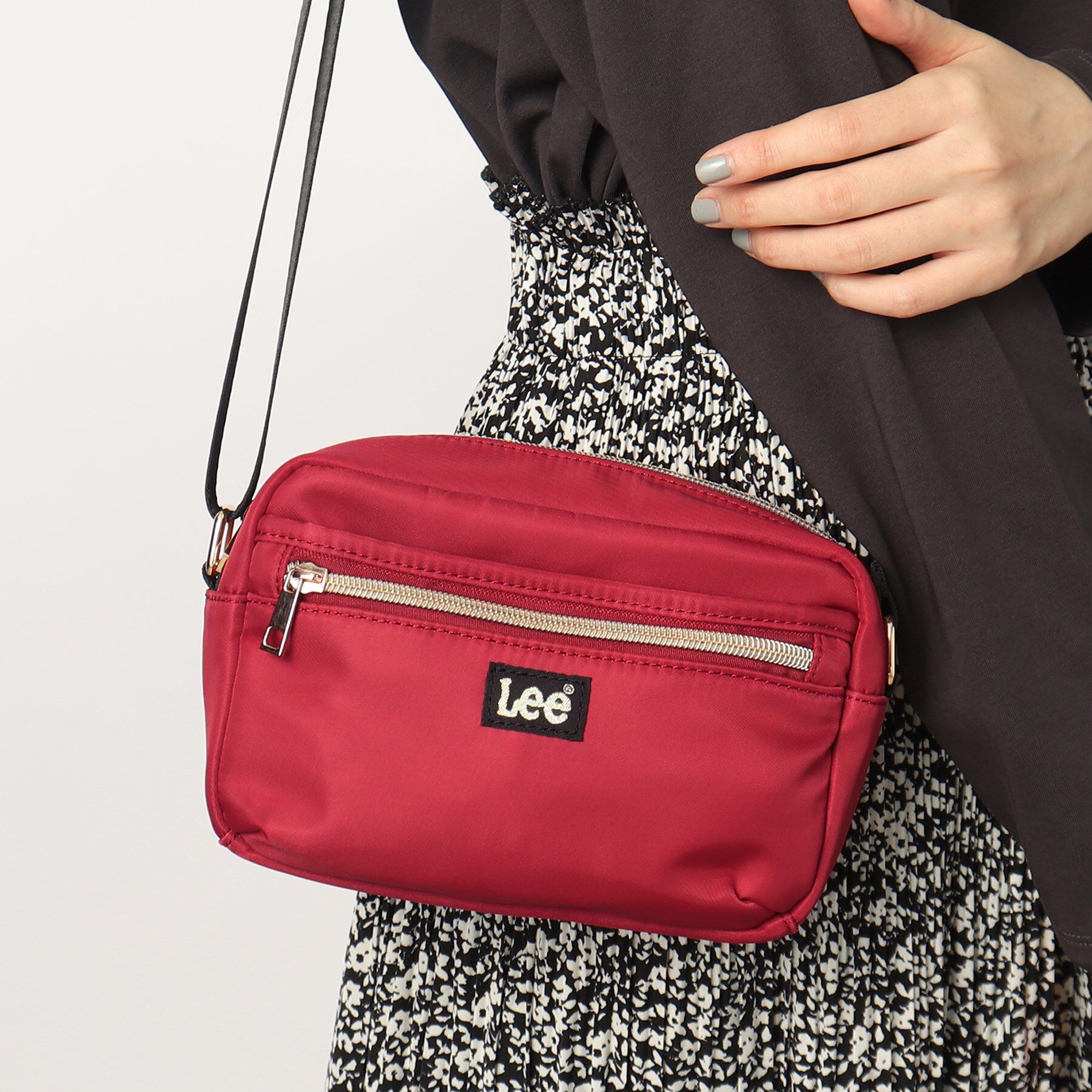 grove「【Lee別注】スクエアショルダー」|ショルダー・メッセンジャー|ﾚｯﾄﾞ(062)