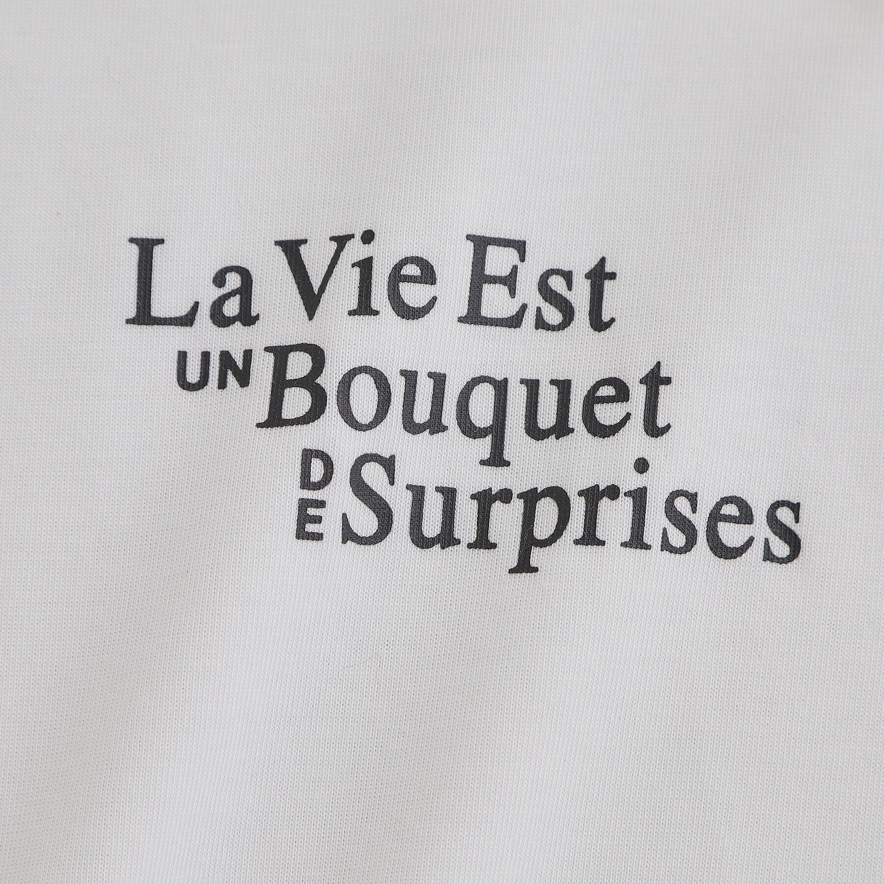 grove「五分袖ロゴプリントTシャツ」|Tシャツ・カットソー|