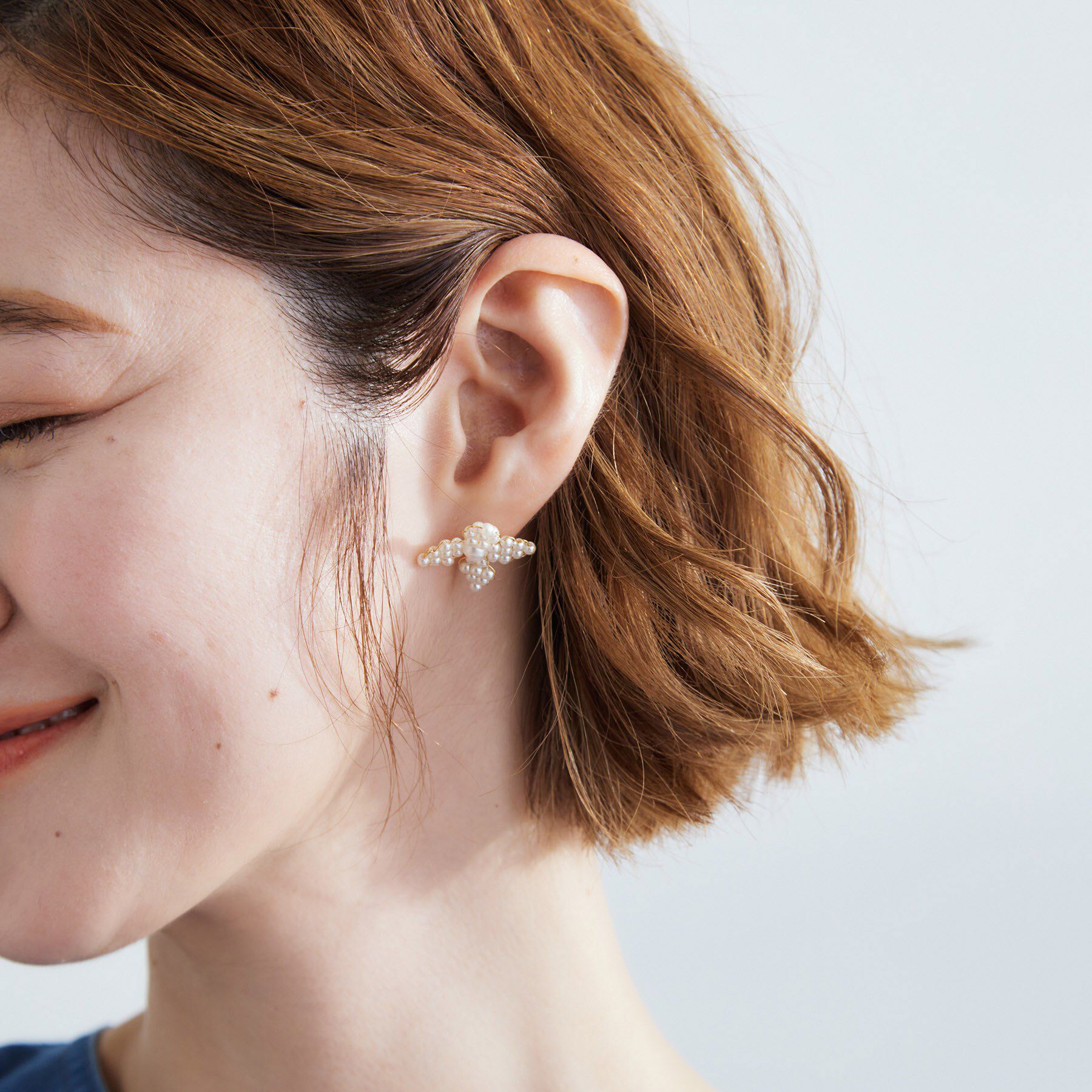 grove「アソートメタルパール調ピアス」|ピアス|