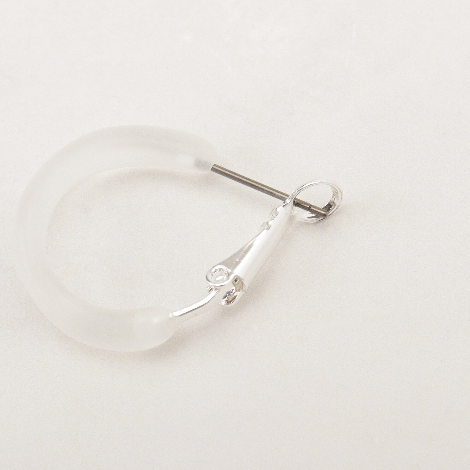 grove「カラーアクリルフープピアス」|ピアス|