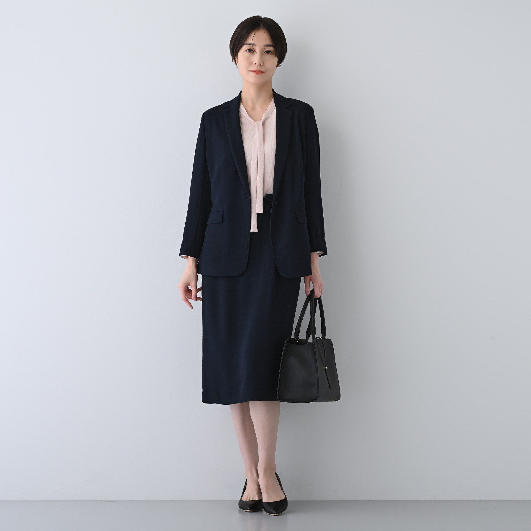 INDIVI「【着る日傘/遮熱/UVケア】ナローテーラードカラージャケット」|スーツ|