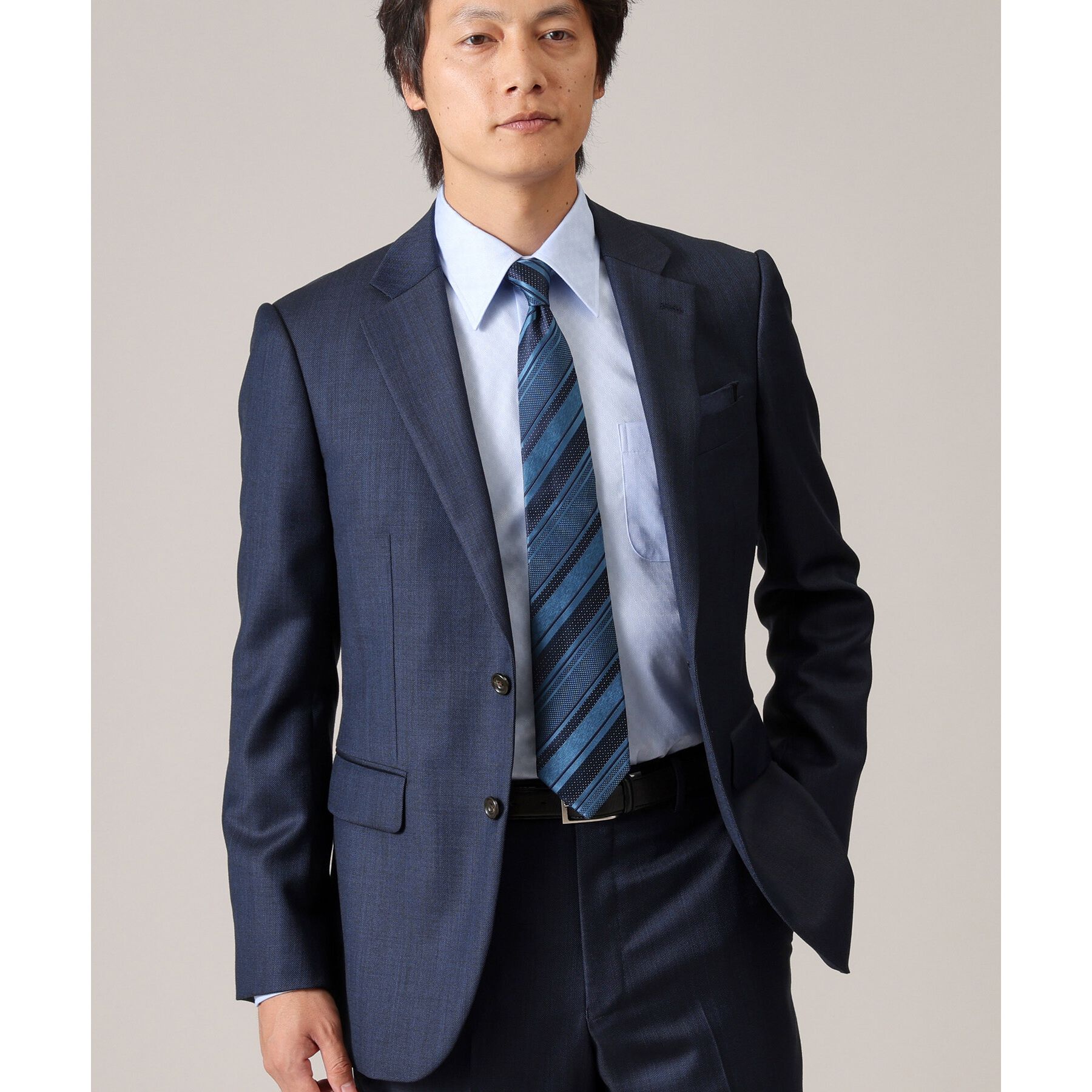 TAKEO KIKUCHI「【ベストセラー/日本製】シャドーストライプ シルクネクタイ」|ネクタイ・蝶ネクタイ|