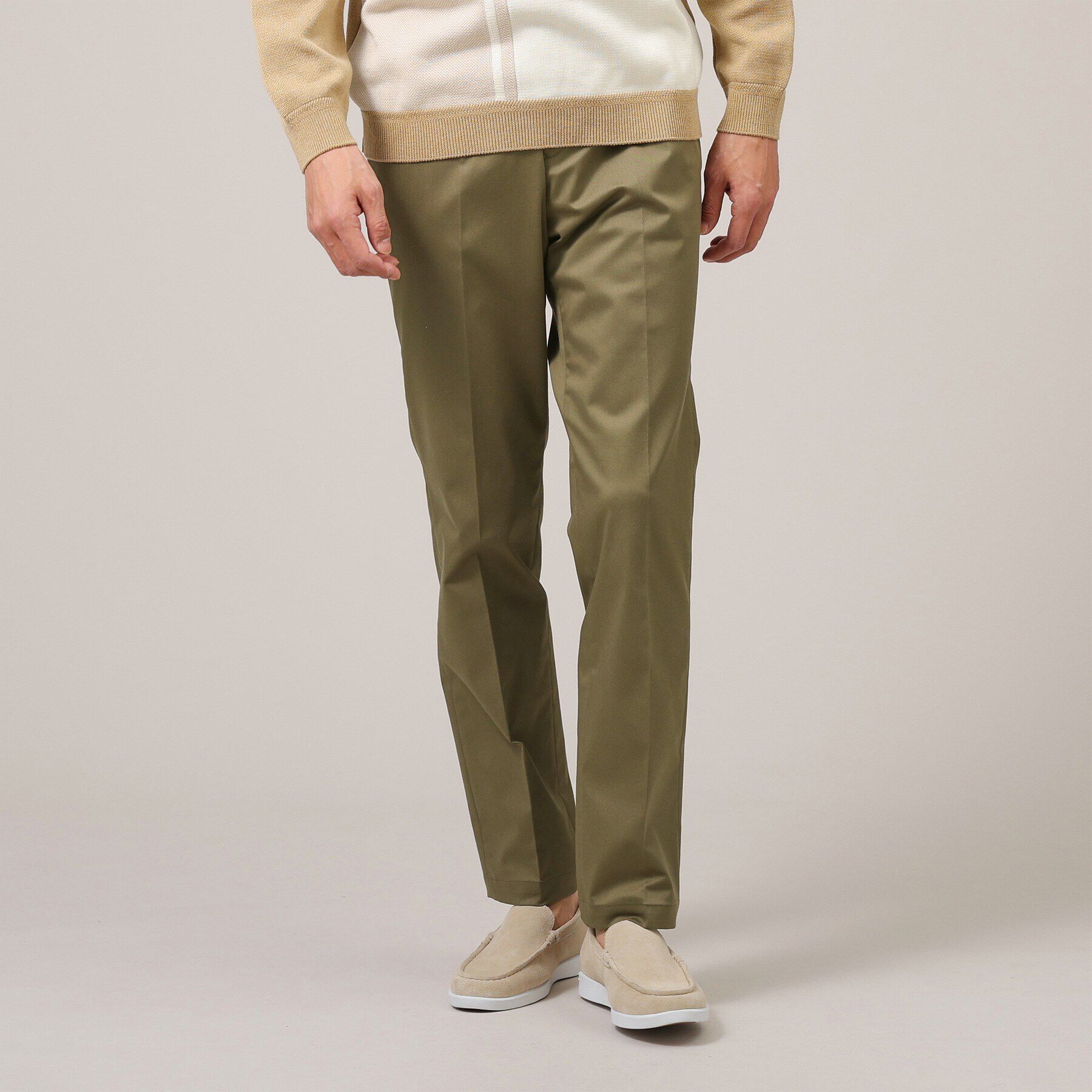 TAKEO KIKUCHI「【オフィスカジュアル対応】ドレス チノパンツ」|その他|グリーン(024)