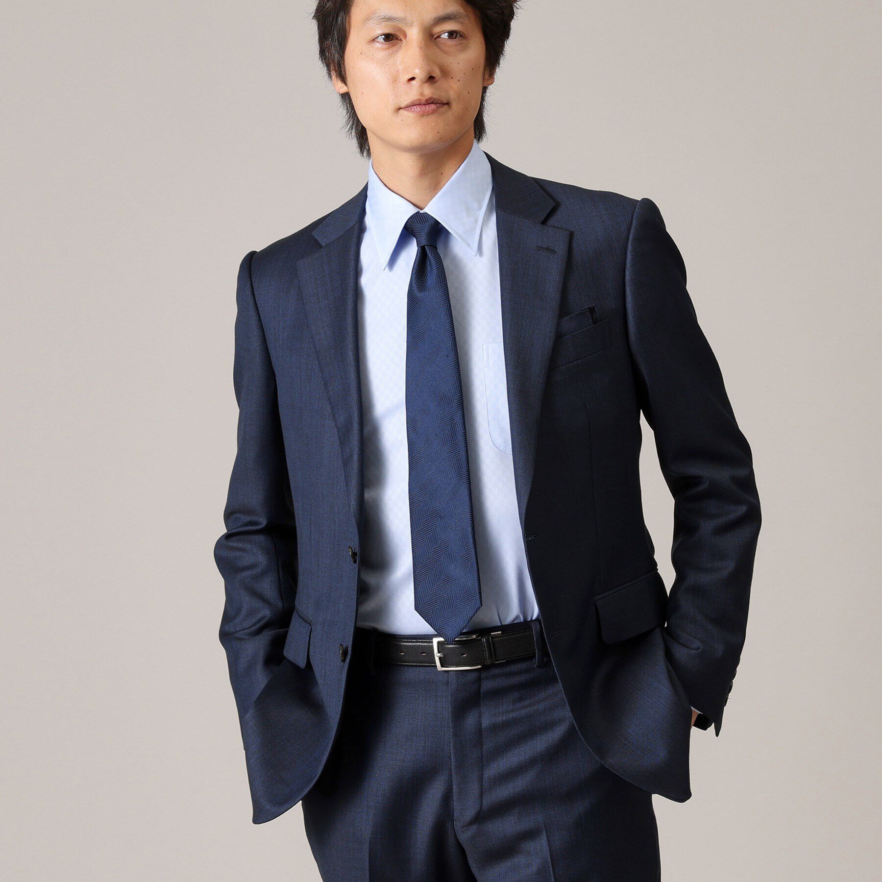 TAKEO KIKUCHI「【Made in JAPAN】市松紋 ドレスシャツ」|シャツ・ブラウス|