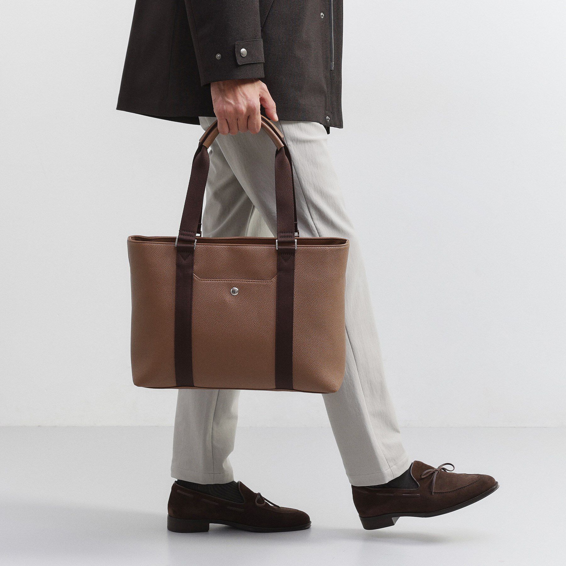 TAKEO KIKUCHI「【ONOFF対応】アーバンシュリンクトート」|トートバッグ|