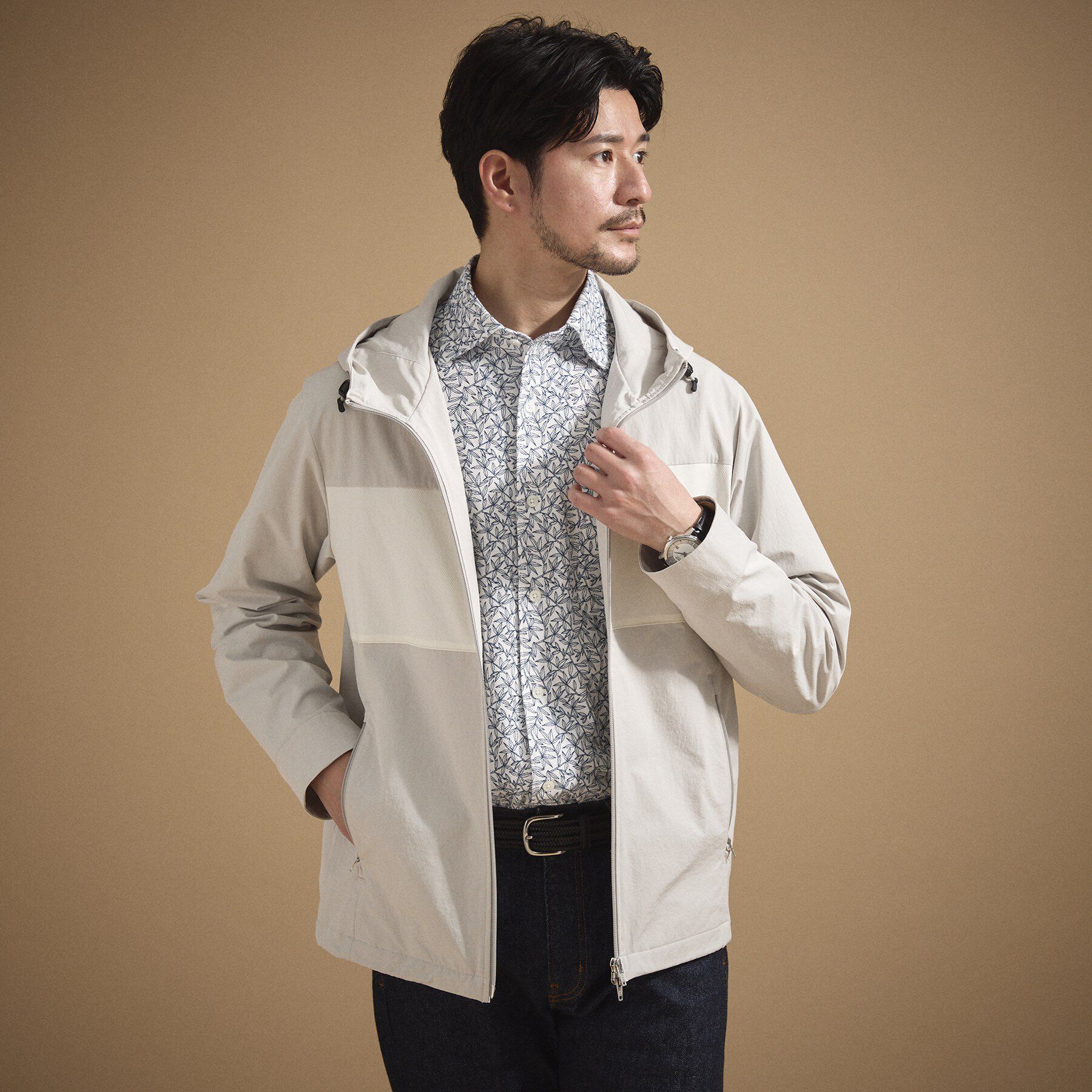 TAKEO KIKUCHI「【KAJIF】フード ブルゾン」|ブルゾン・スタジャン|