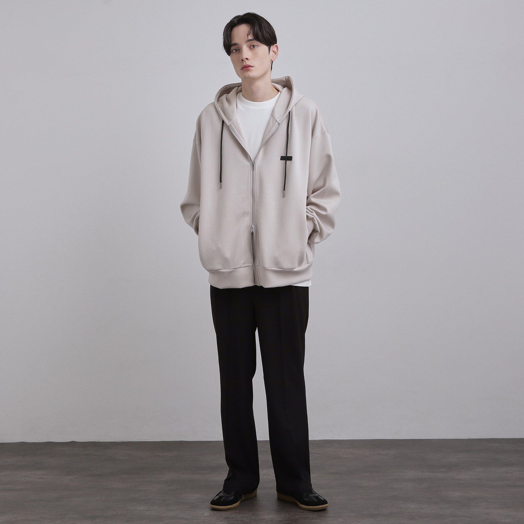 tk.TAKEO KIKUCHI「オーバーサイズジップパーカー」|パーカー|