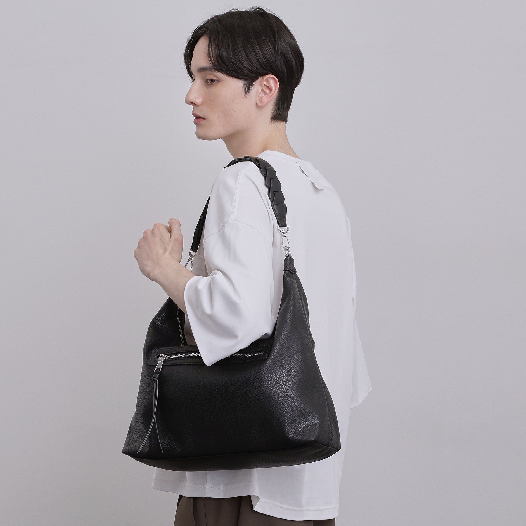 tk.TAKEO KIKUCHI「レザー調チェーンショルダーバッグ」|ショルダー・メッセンジャー|