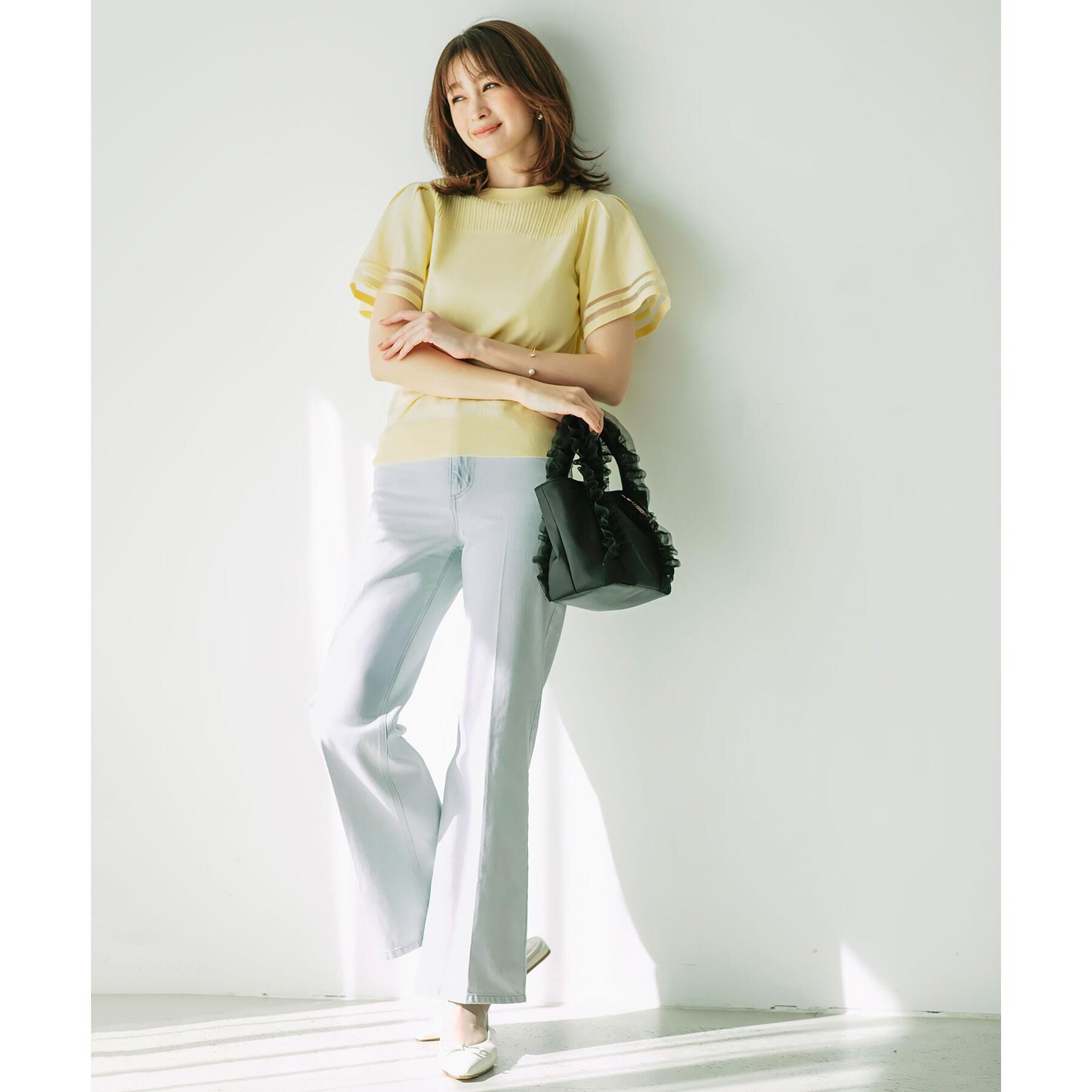 index「《丈が選べる》ストレートデニムパンツ【洗濯機洗い可】」|その他|