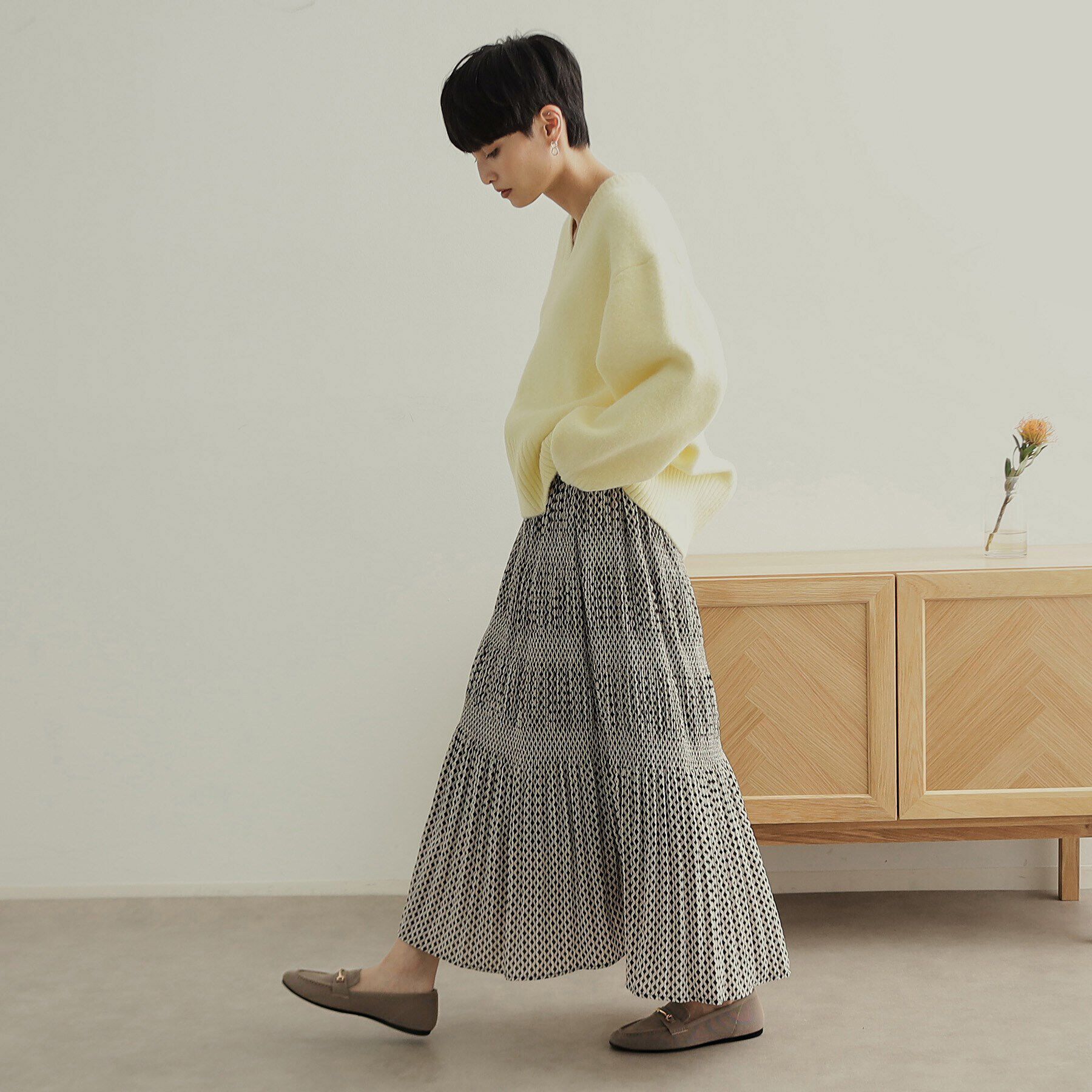 OPAQUE.CLIP「【抗菌防臭／軽量／ウォッシャブル】ニットローファー」|その他|