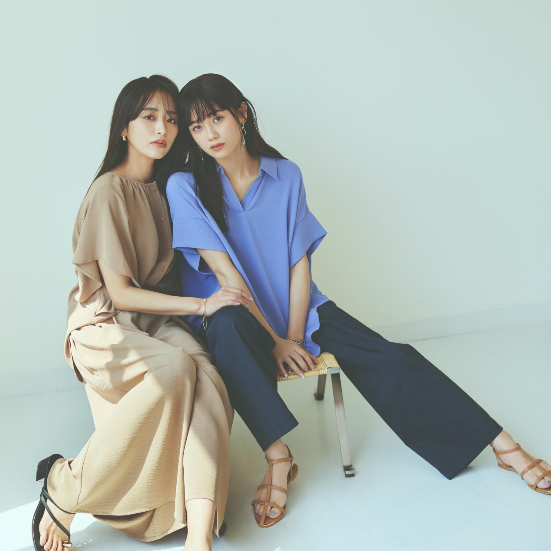 THE SHOP TK「スキッパーシャツ【防シワ/接触冷感/洗濯機OK/セットアップ可】」|シャツ・ブラウス|