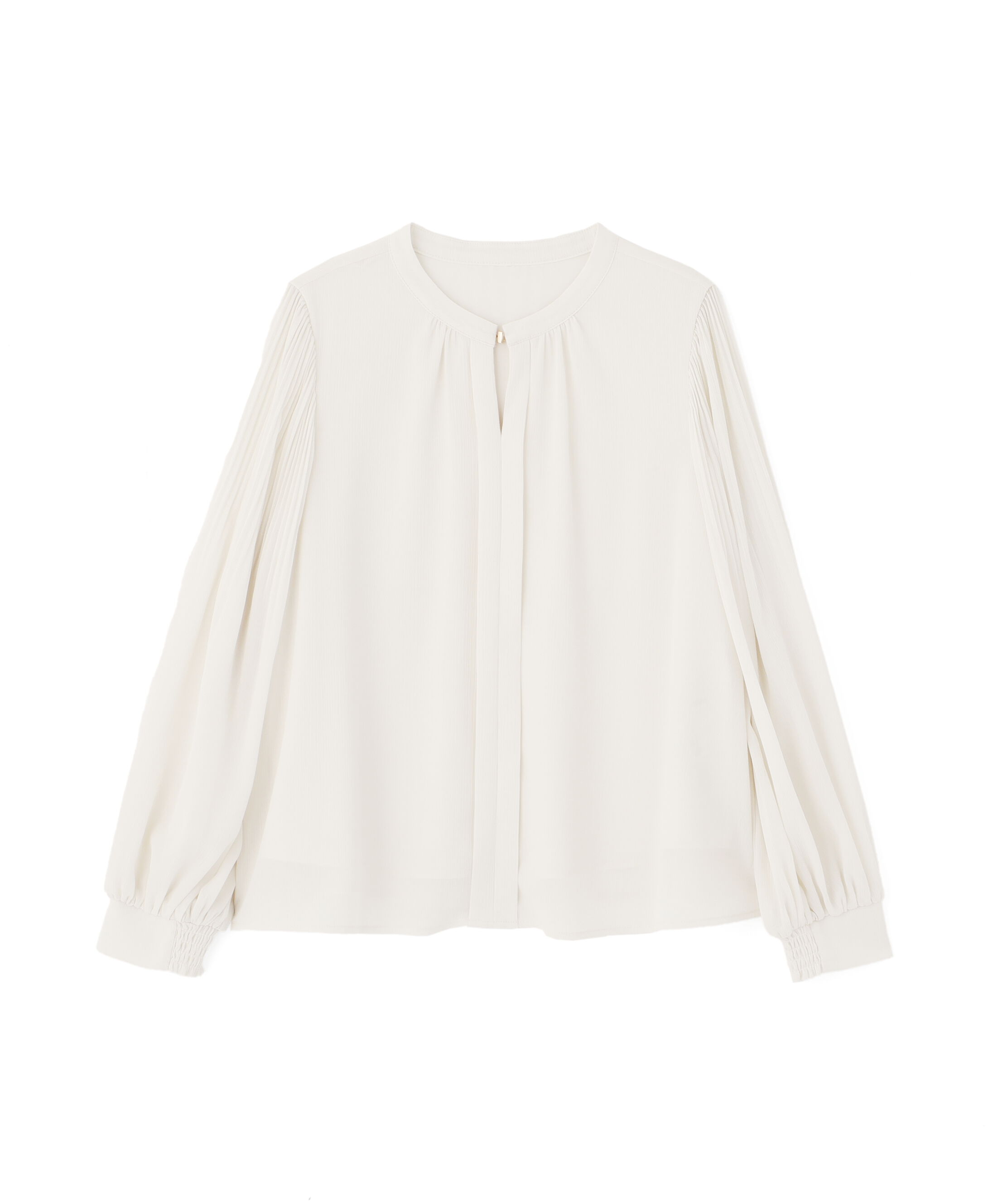  「メタルポイント楊柳ブラウス」|シャツ・ブラウス|