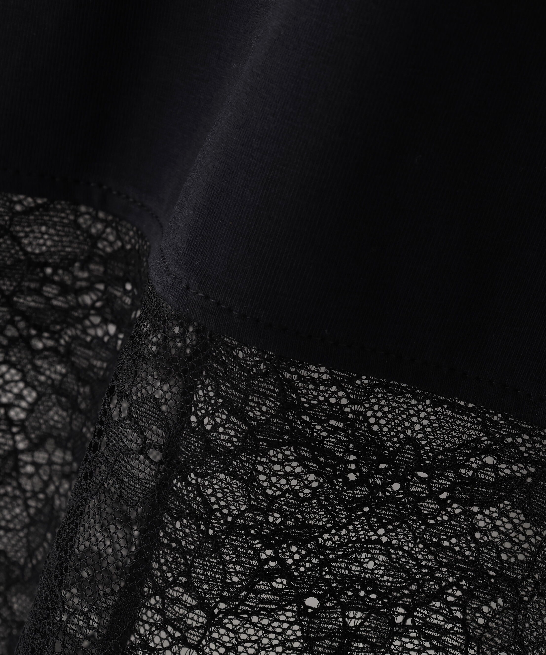  「レースドッキングカットソー」|Tシャツ・カットソー|