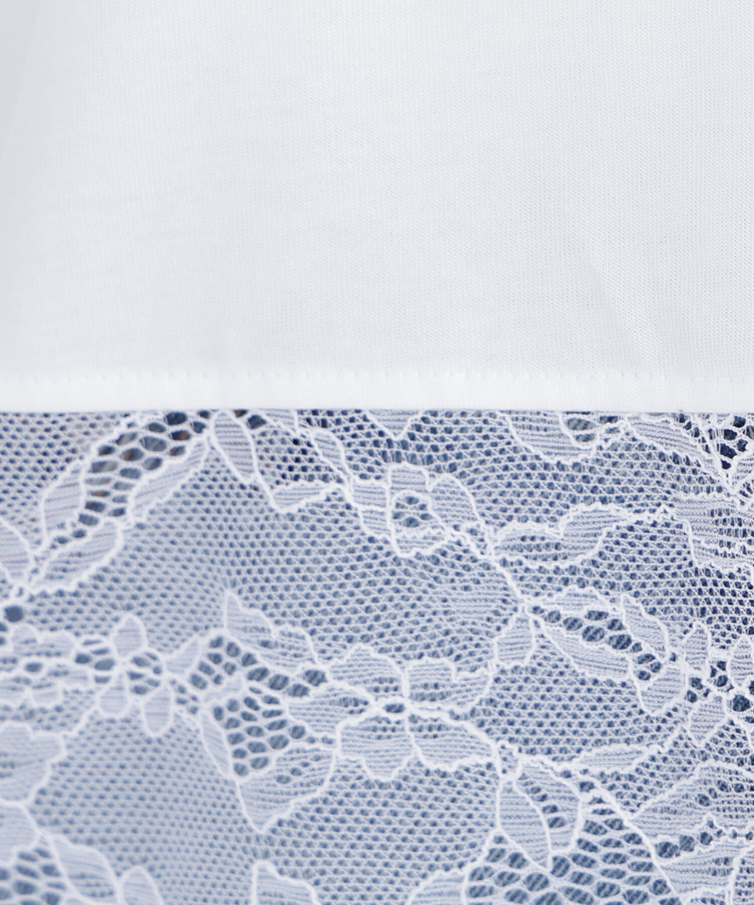  「レースドッキングカットソー」|Tシャツ・カットソー|