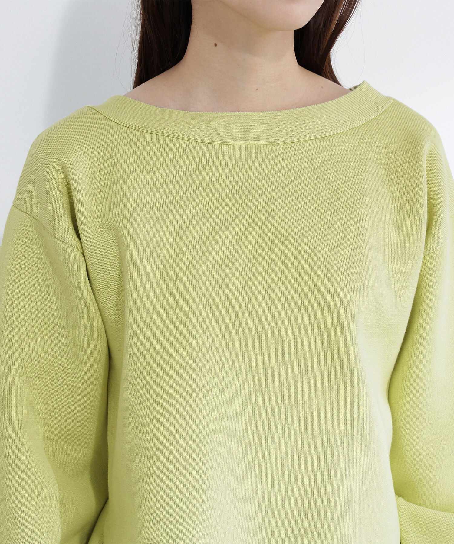  「スウェットライクフォルムニット」|ニット・セーター|