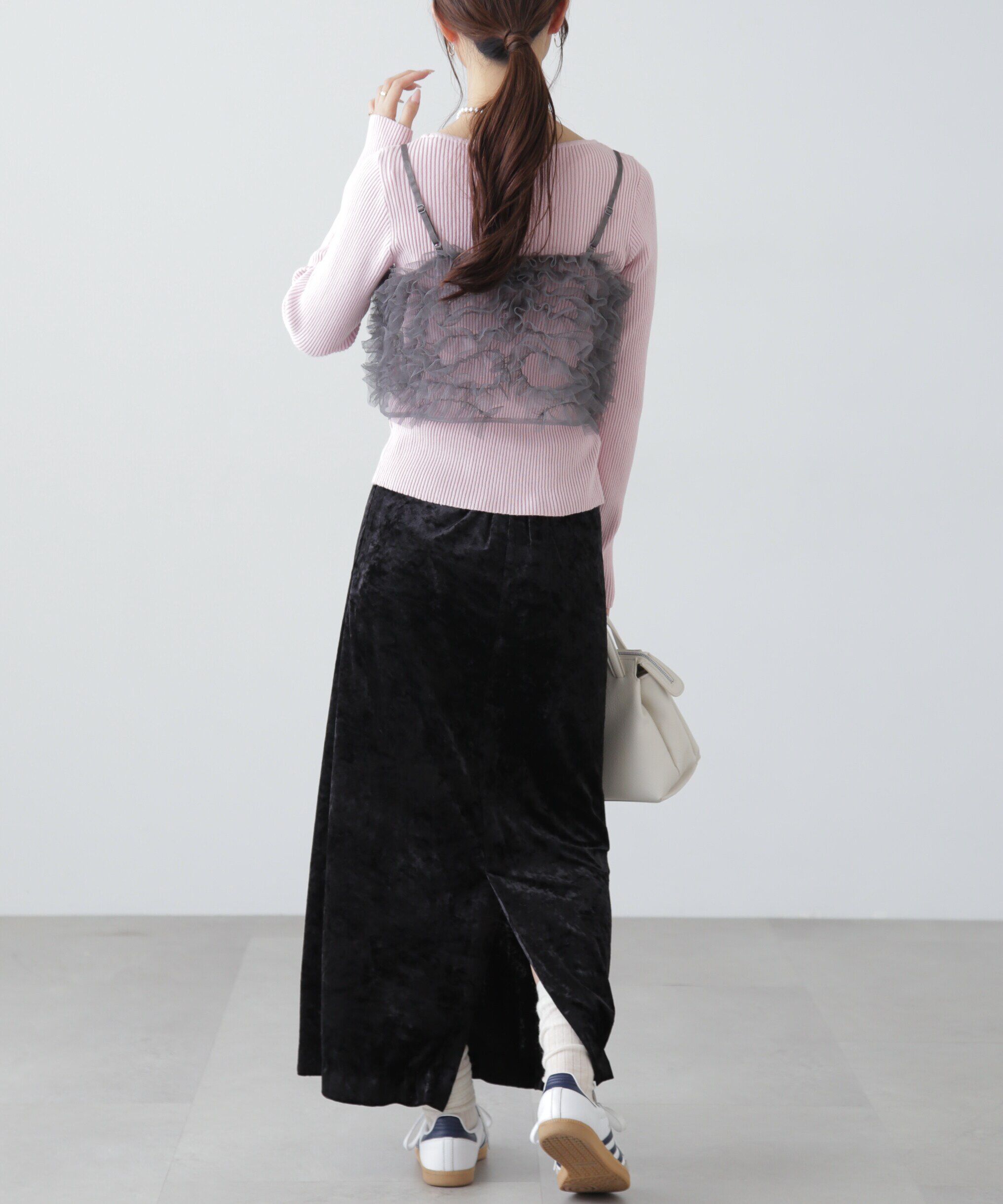  「チュールウェーブモチーフビスチェ」|シャツ・ブラウス|