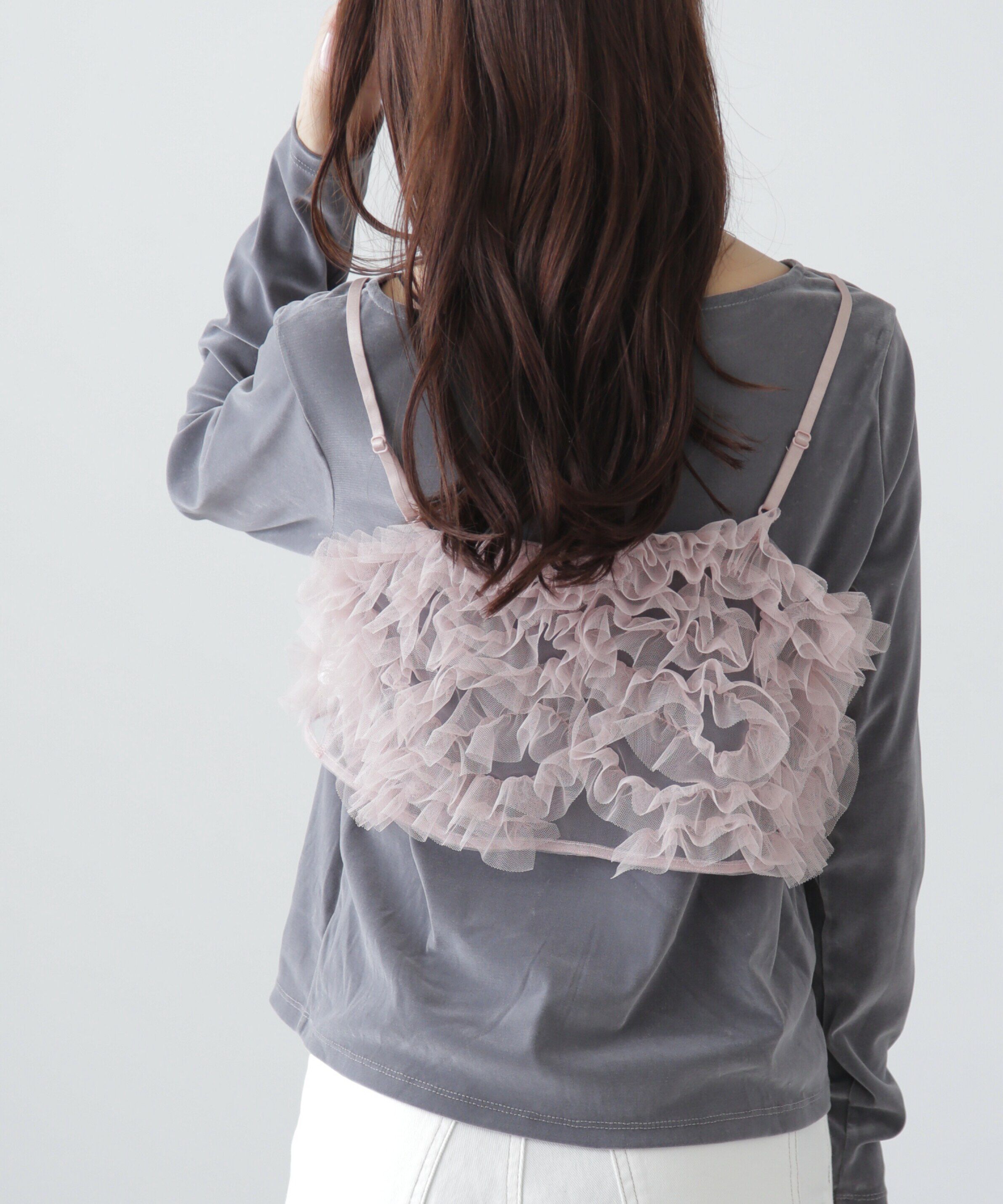  「チュールウェーブモチーフビスチェ」|シャツ・ブラウス|