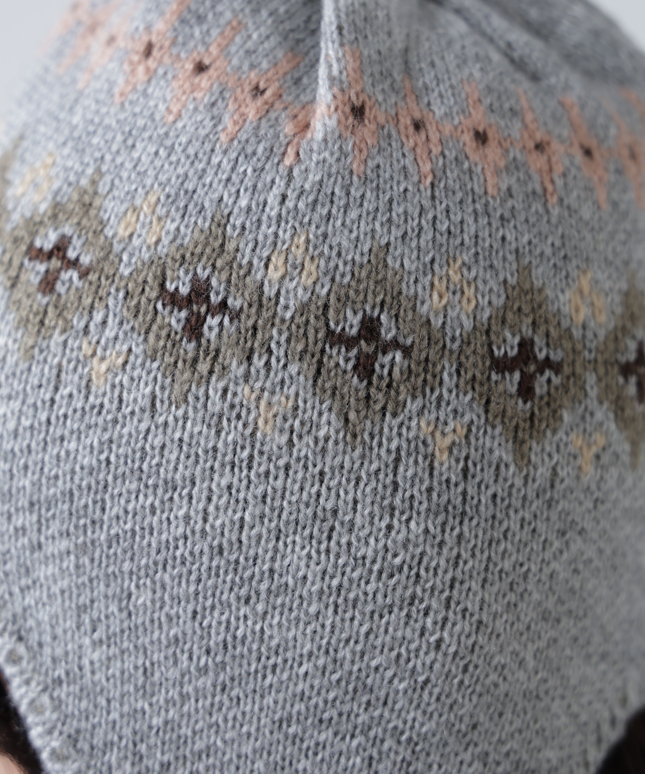  「ノルディック柄イヤーニット帽」|ソックス|