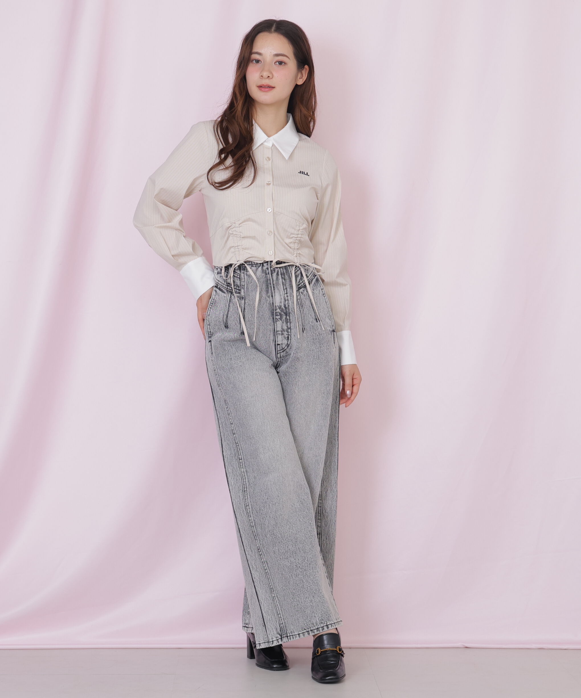  「構築パネルワイドデニム」|その他|