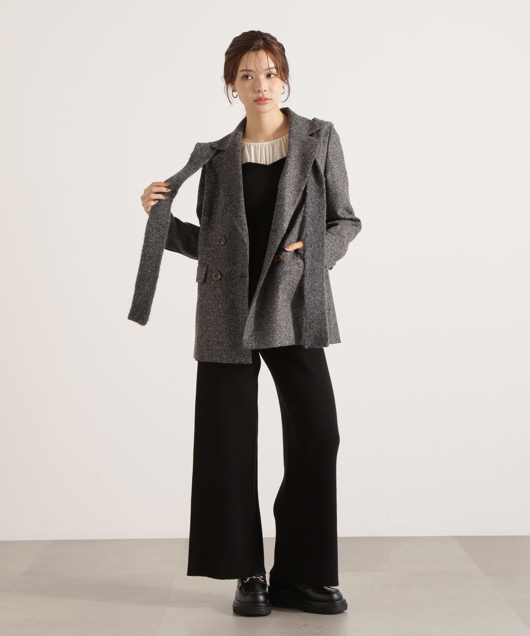 PROPORTION BODY DRESSING「ベーシックテーラードジャケット 25AW」|その他|