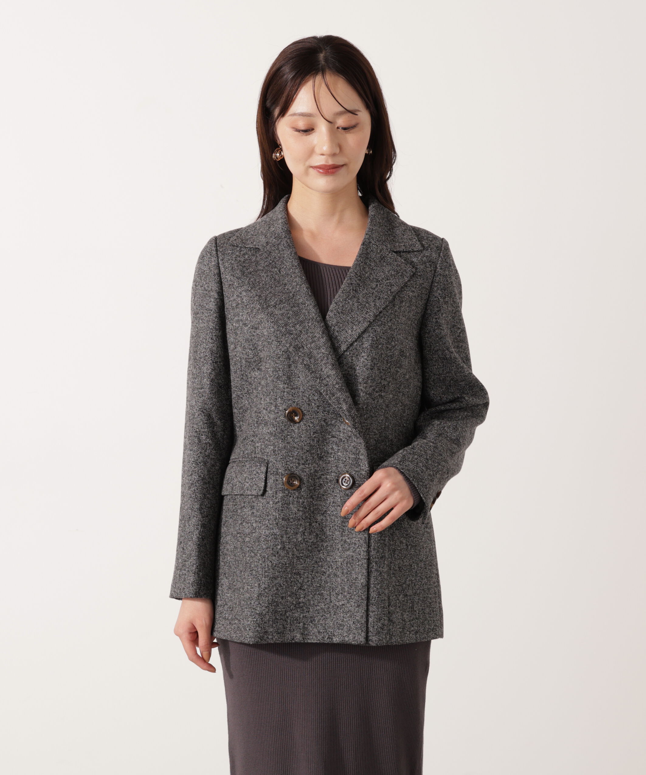 PROPORTION BODY DRESSING「ベーシックテーラードジャケット 25AW」|その他|