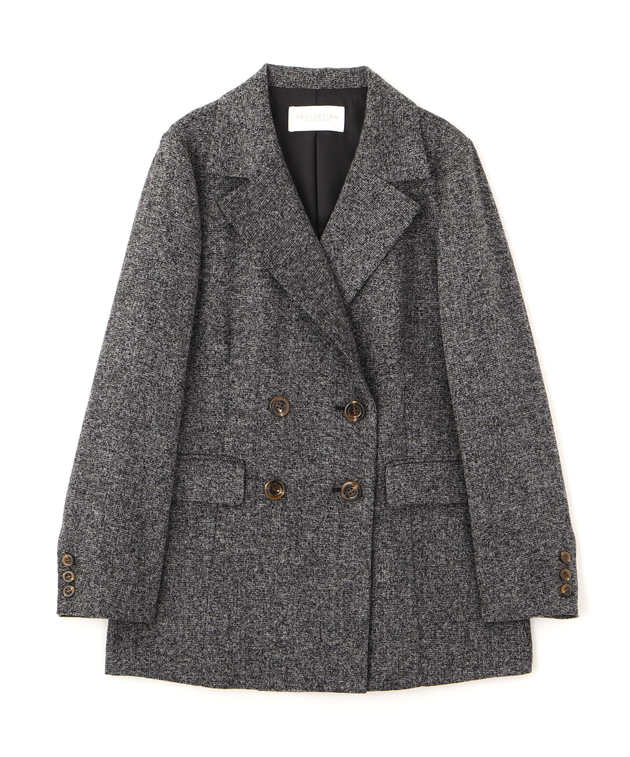 PROPORTION BODY DRESSING「ベーシックテーラードジャケット 25AW」|その他|