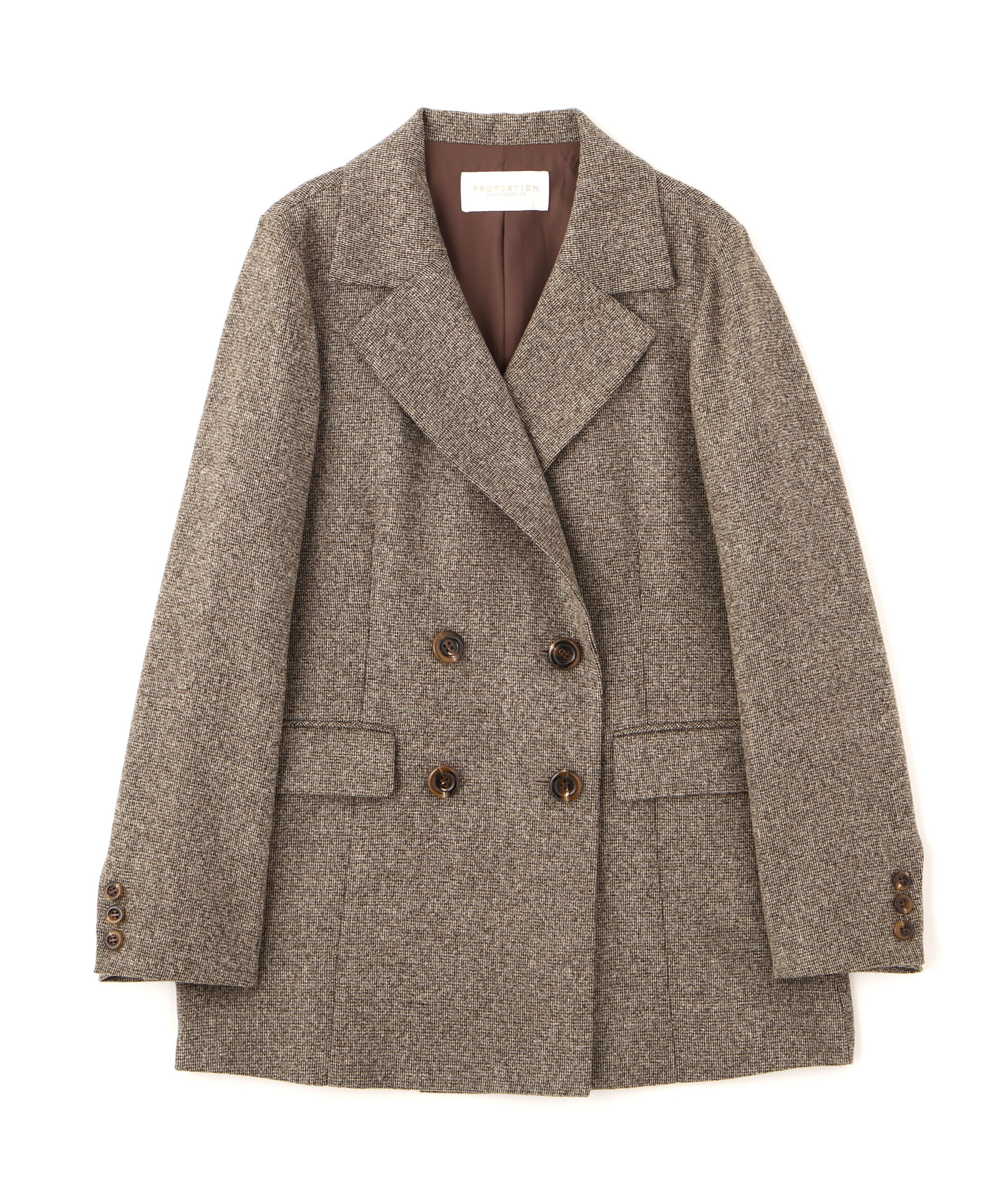 PROPORTION BODY DRESSING「ベーシックテーラードジャケット 25AW」|その他|
