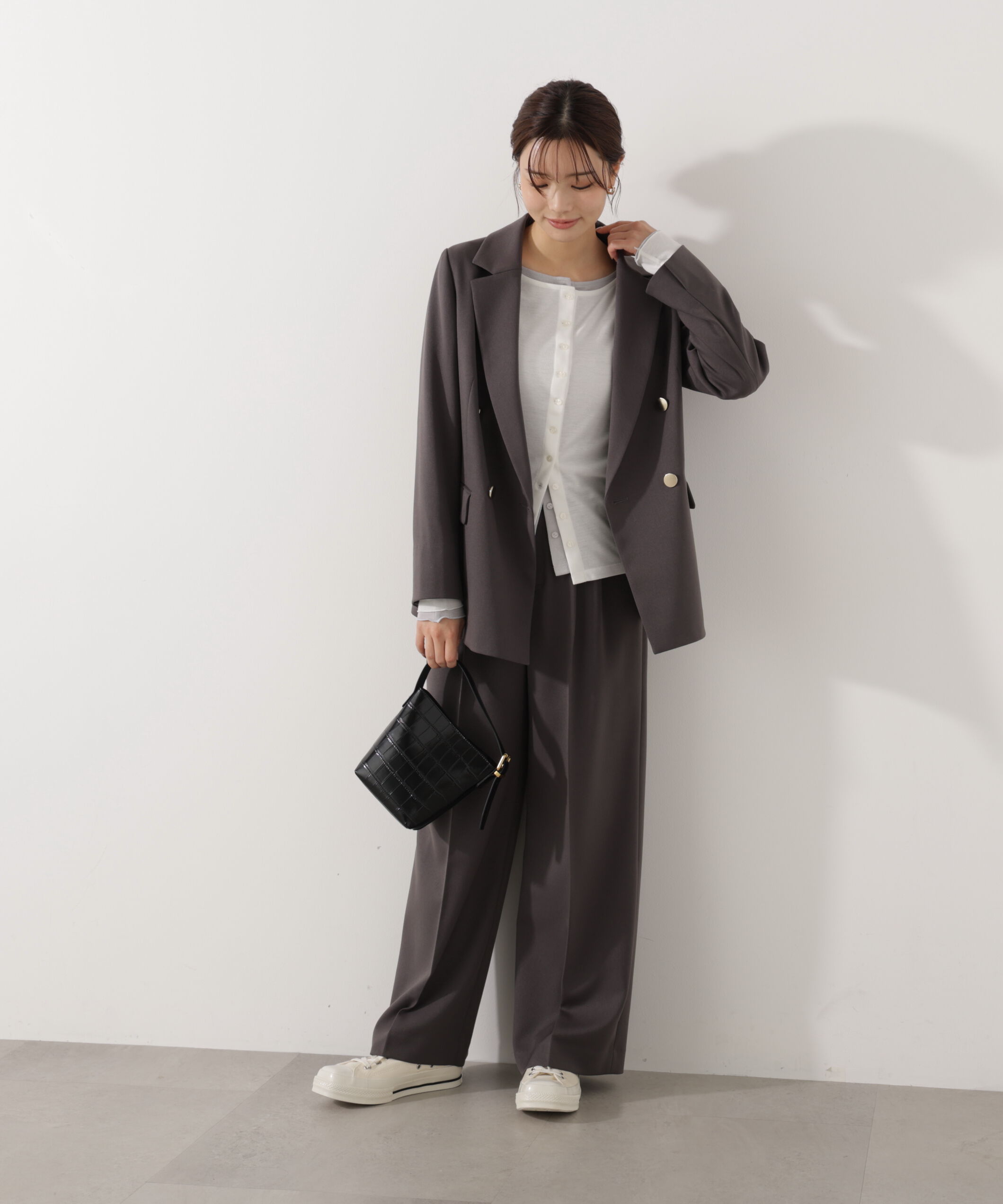 PROPORTION BODY DRESSING「2タックワイドパンツ 26SS」|その他|