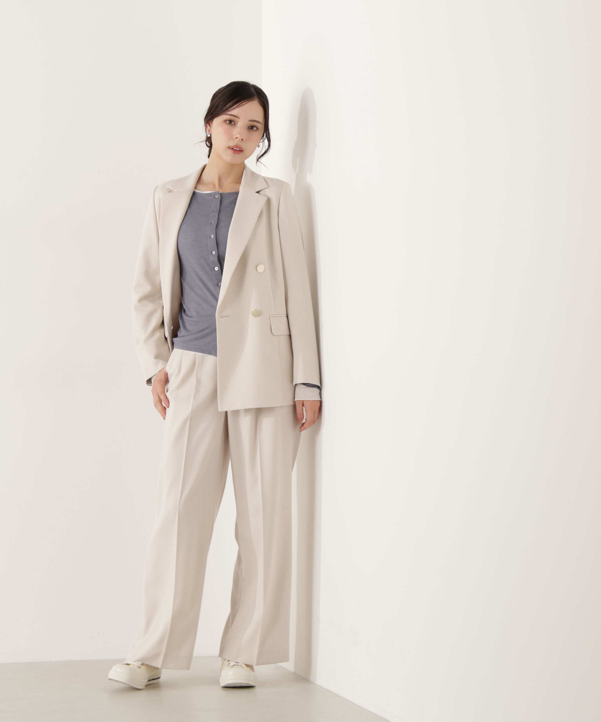 PROPORTION BODY DRESSING「2タックワイドパンツ 26SS」|その他|