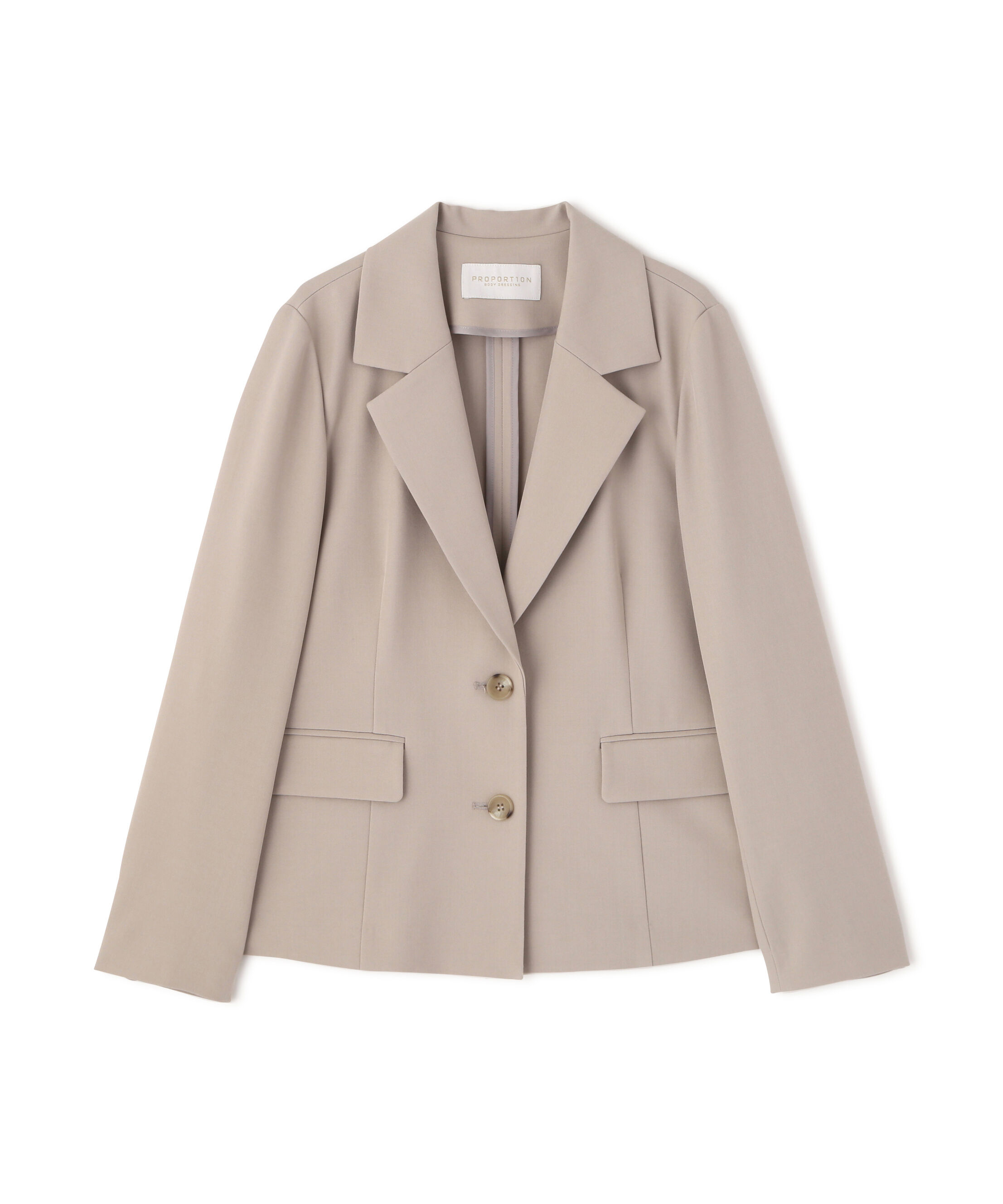 PROPORTION BODY DRESSING「ミディアムショートテーラードジャケット　26SS」|その他|