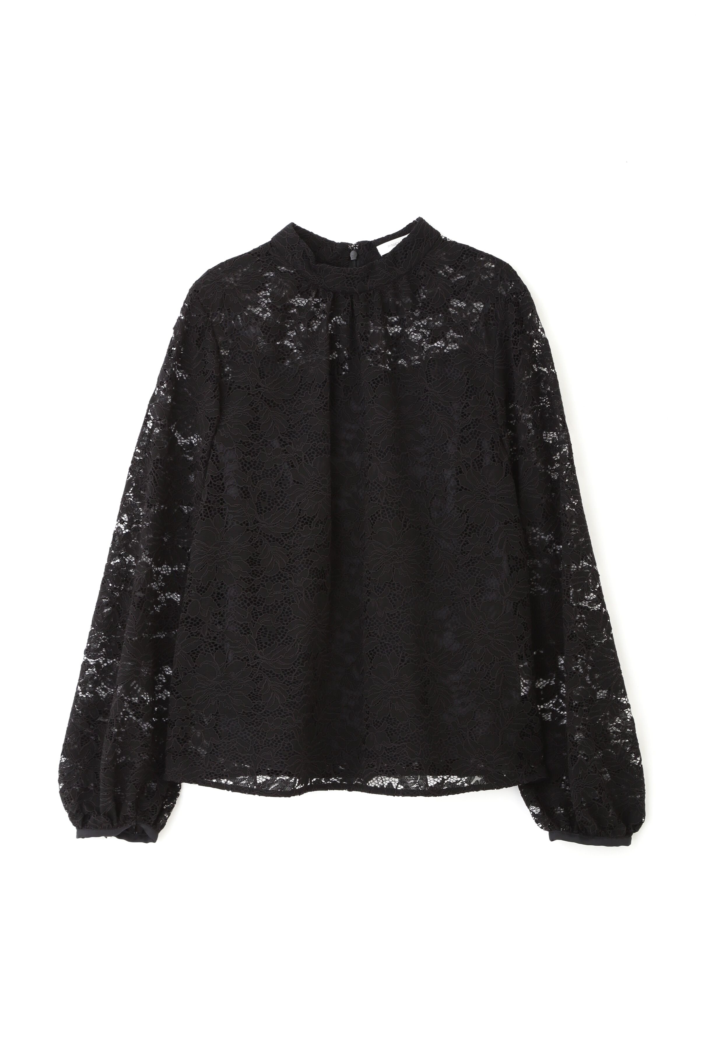  「◆コードレーススタンドブラウス」|シャツ・ブラウス|