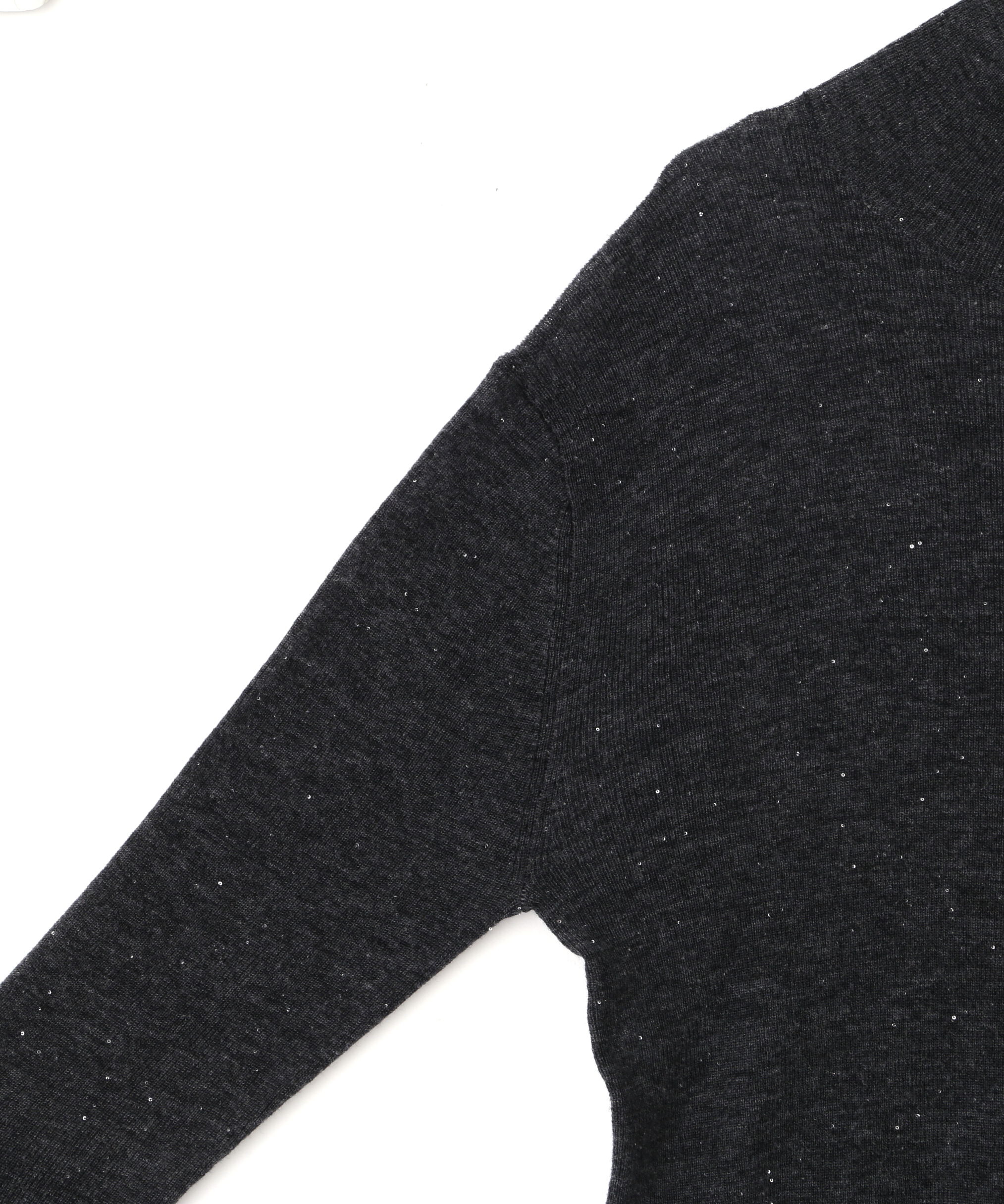  「◆スパンコールシアーモックネックプルオーバー」|ニット・セーター|