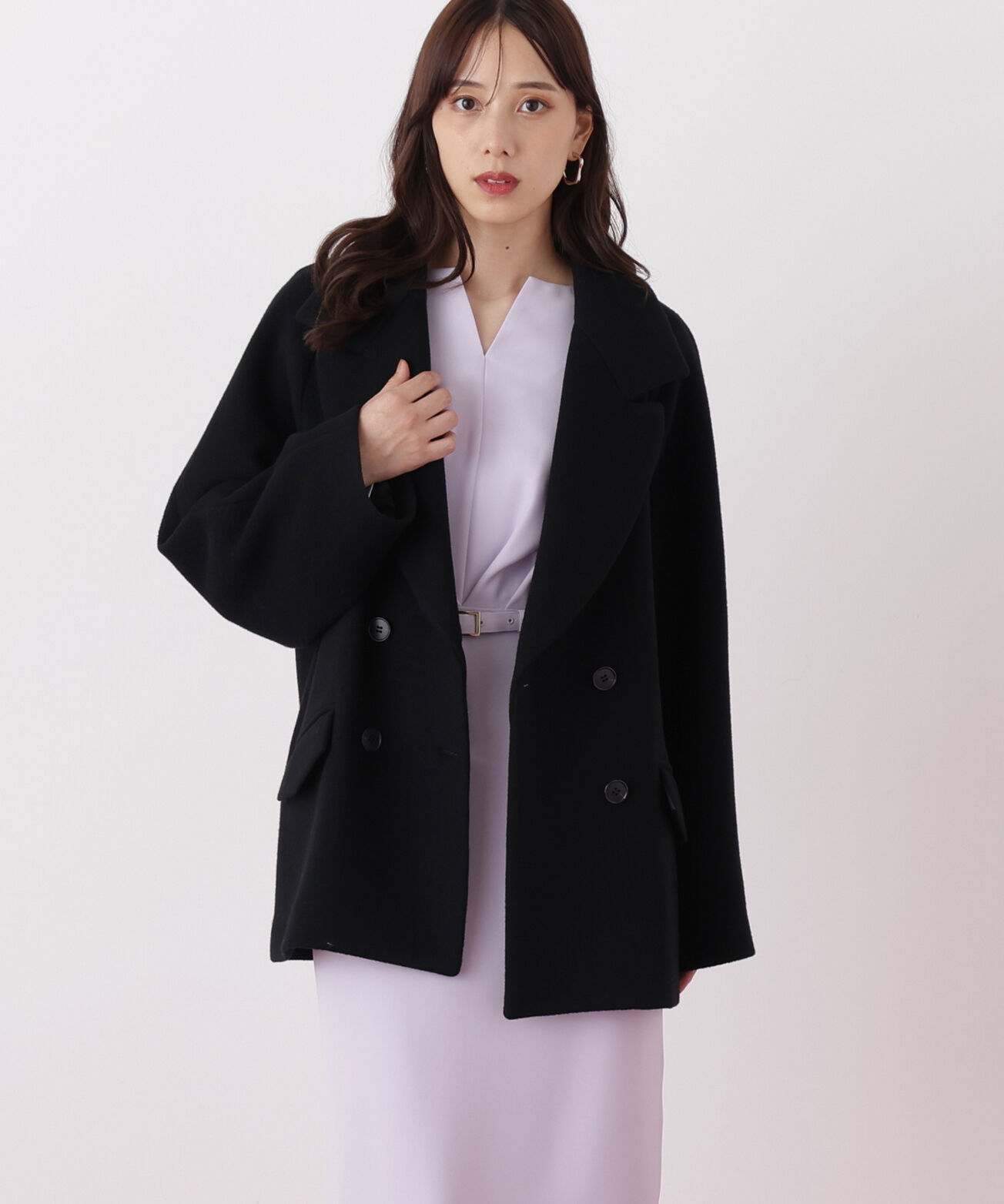  「◆ダブルブレストショートコート」|その他|