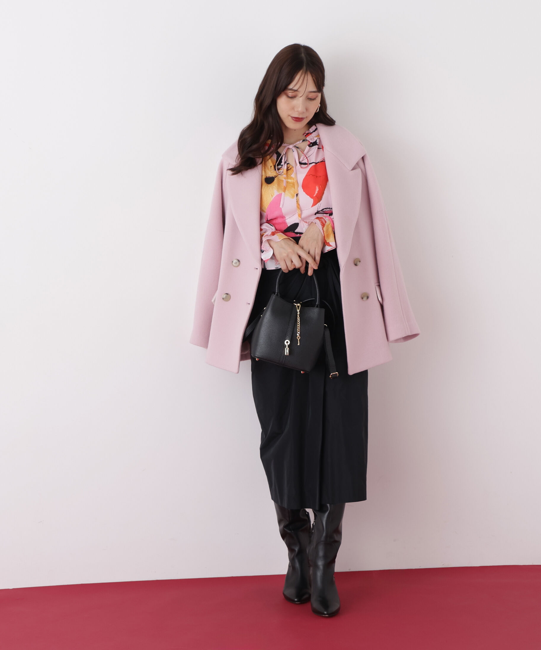  「◆ダブルブレストショートコート」|その他|