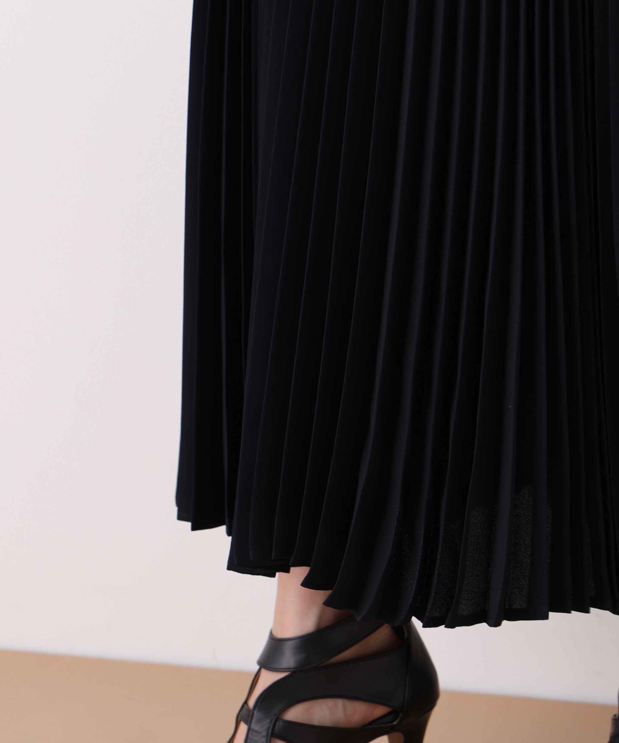  「ソフトオックスプリーツスカート」|スカート|