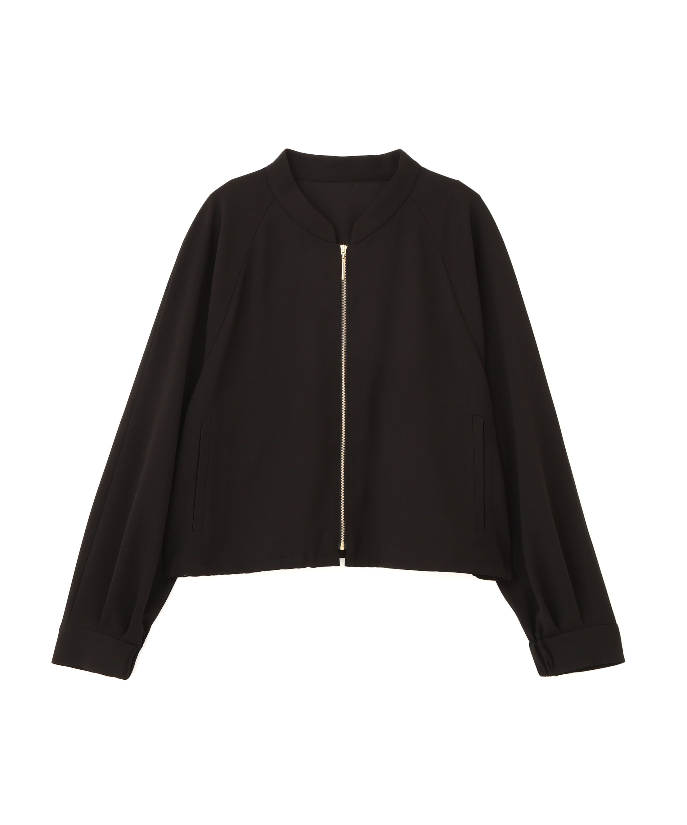  「［美香さん着用］シアーカラミショートブルゾン」|ブルゾン・スタジャン|