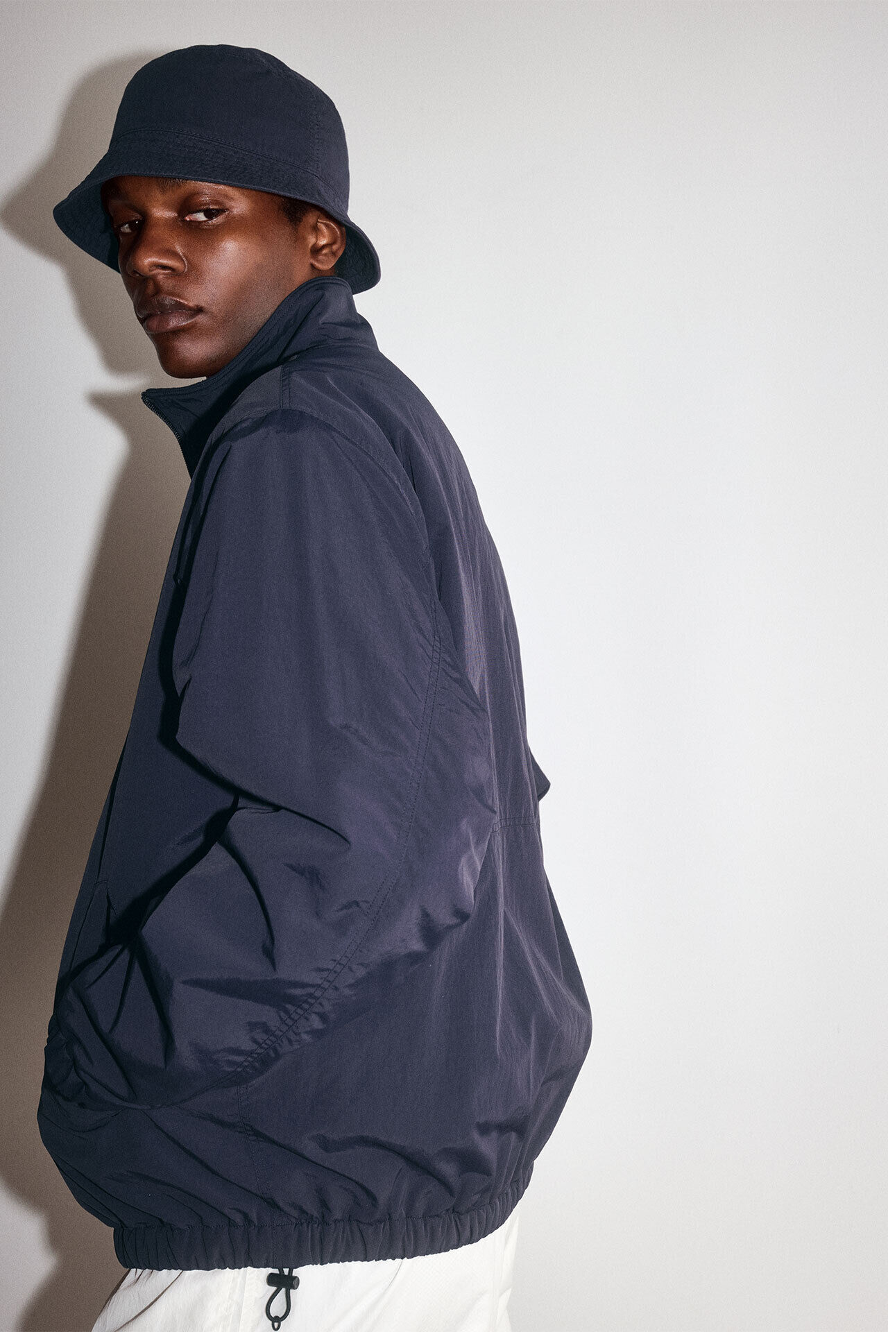 YLEVE 「Ｙ / RECYCLE NYLON TAFFETA / RECYCLE POLYESTER FLEECE BZ」|ブルゾン・スタジャン|