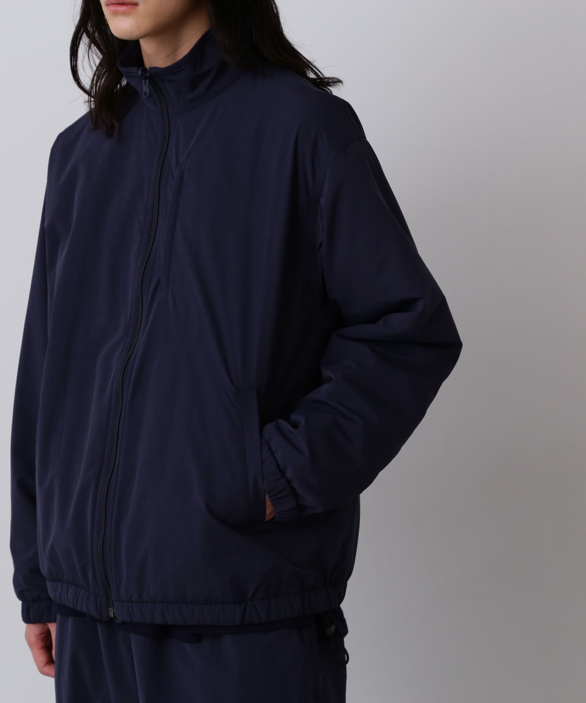 YLEVE 「Ｙ / RECYCLE NYLON MIX TAFFETA / RECYCLE POLYESTER FLEECE REVERSIBLE BZ」|ブルゾン・スタジャン|