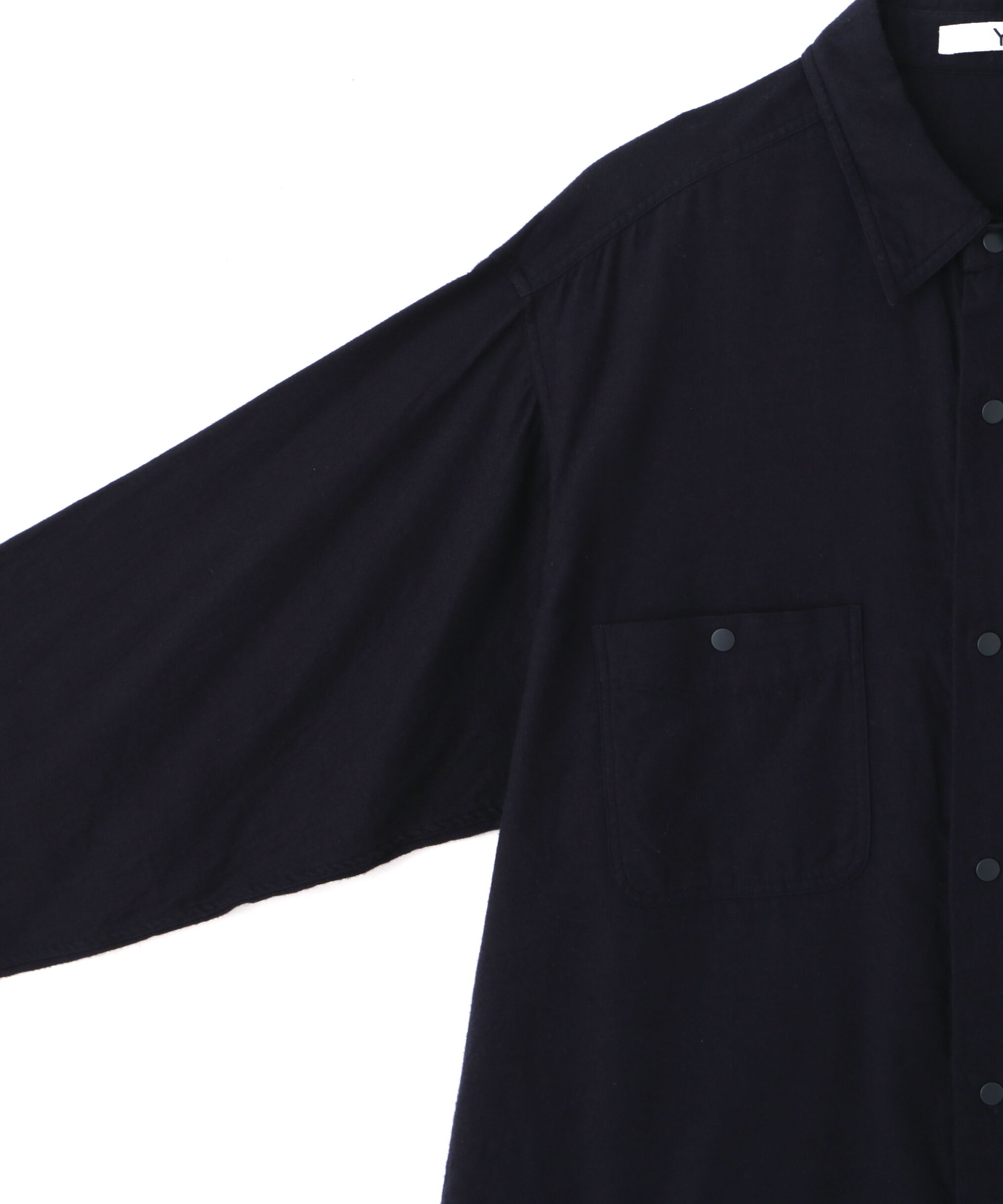 YLEVE 「Ｙ /  BRUSHED ORGANIC COTTON TENCEL SNAP SHIRT」|シャツ・ブラウス|