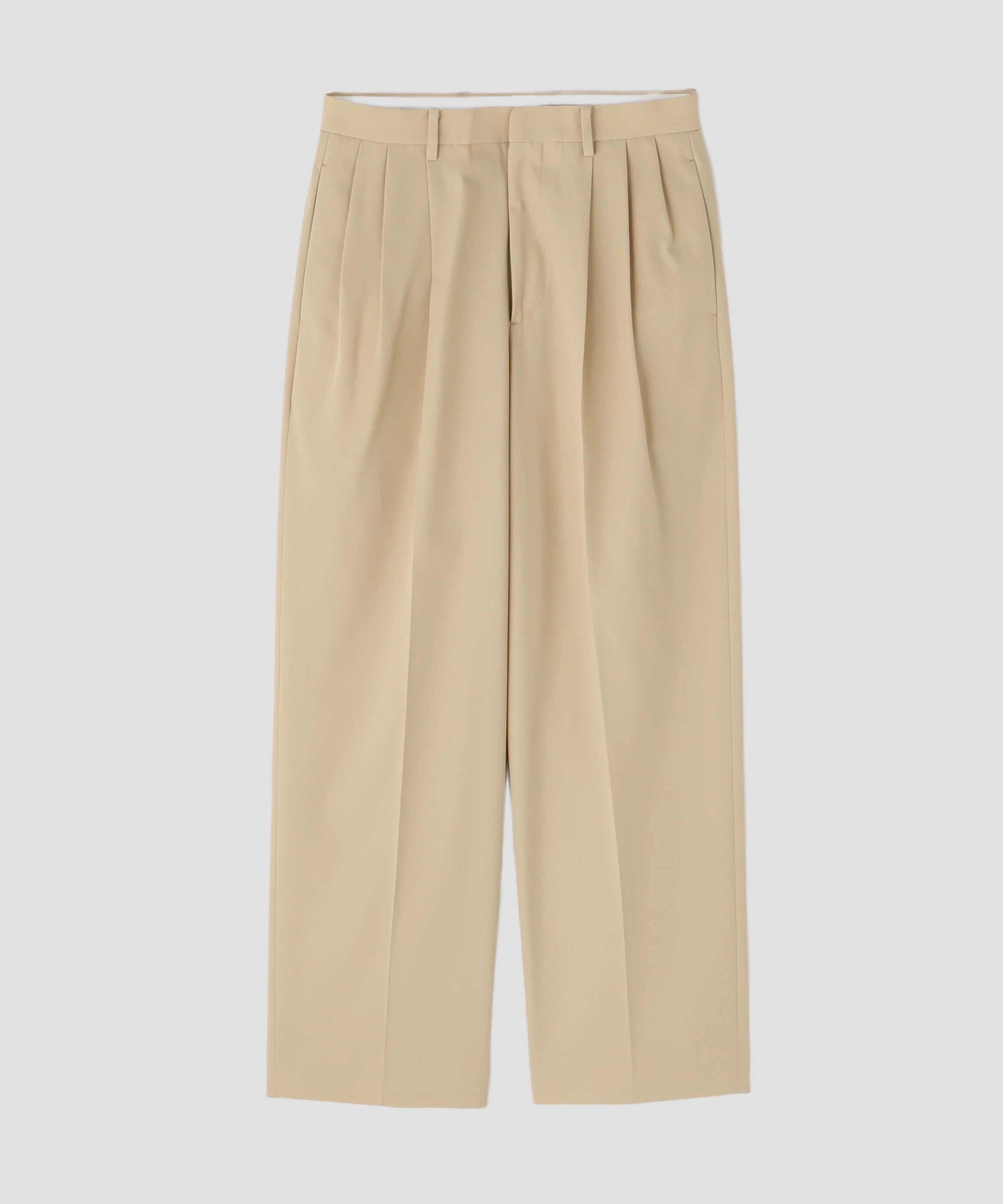 YLEVE 「YLEVE / HIGH TWISTED COTTON GABA TROUSERS」|その他|