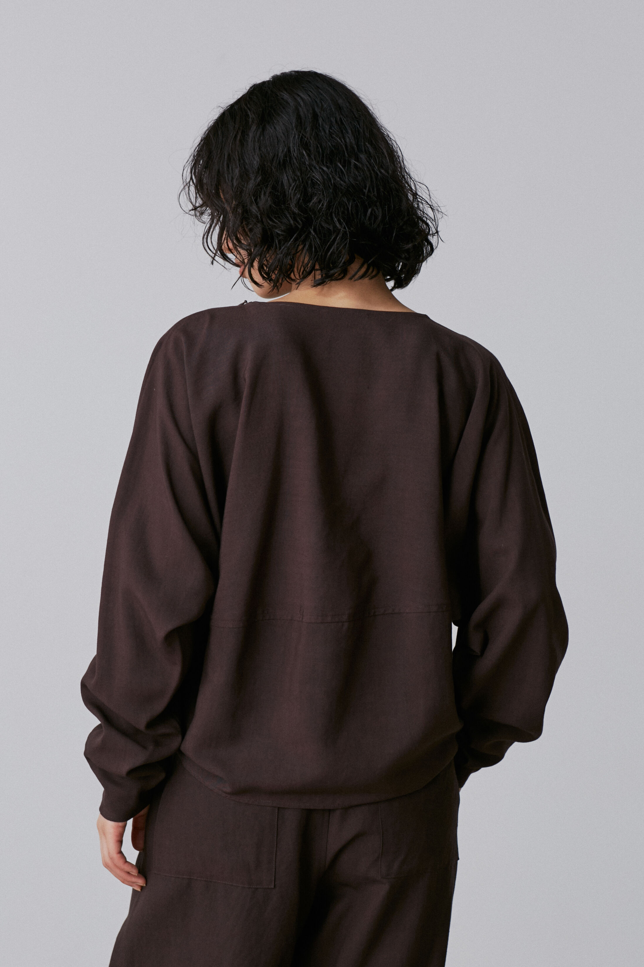 YLEVE 「YLEVE / TENCEL PULL OVER BLOUSE」|シャツ・ブラウス|