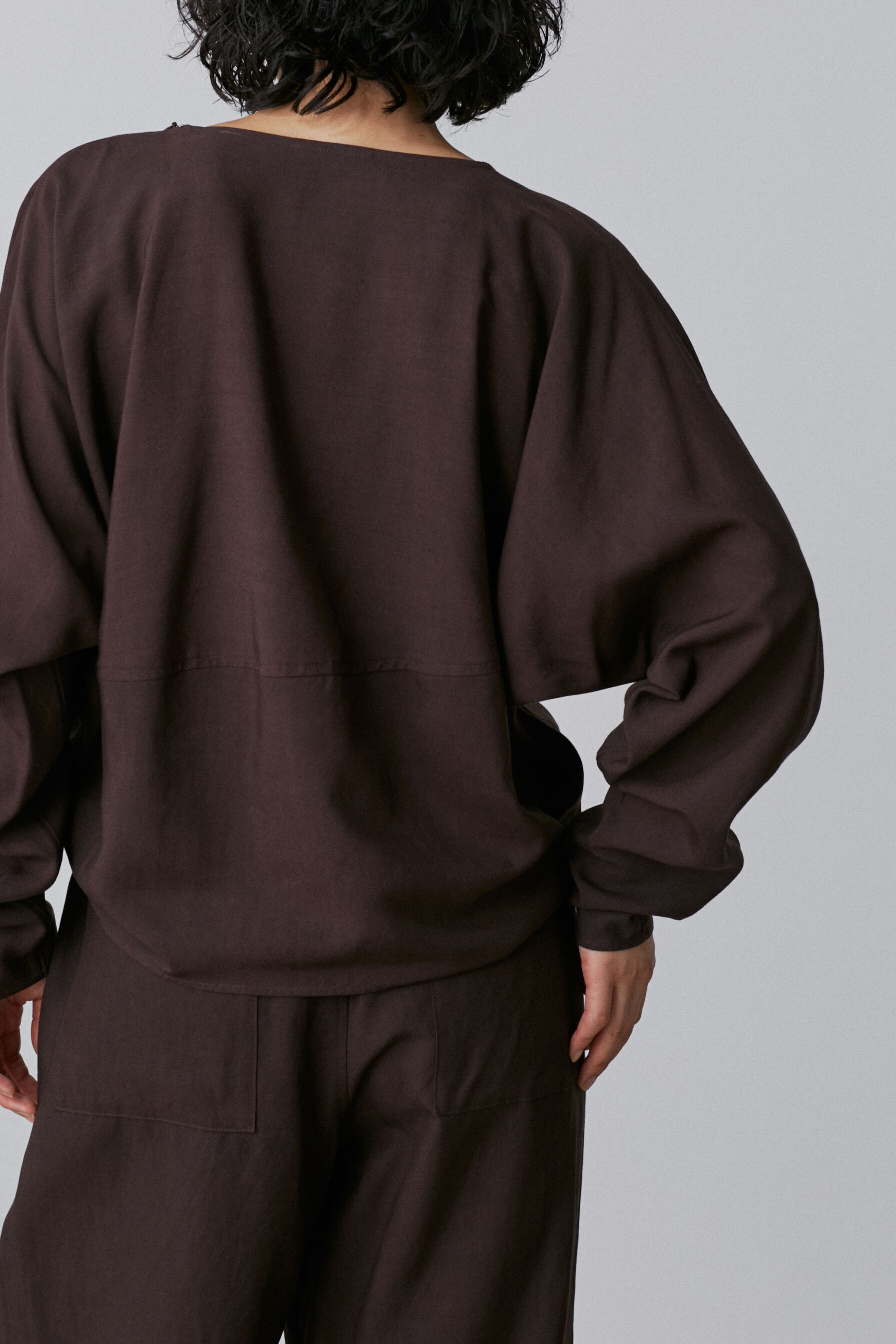 YLEVE 「YLEVE / TENCEL PULL OVER BLOUSE」|シャツ・ブラウス|